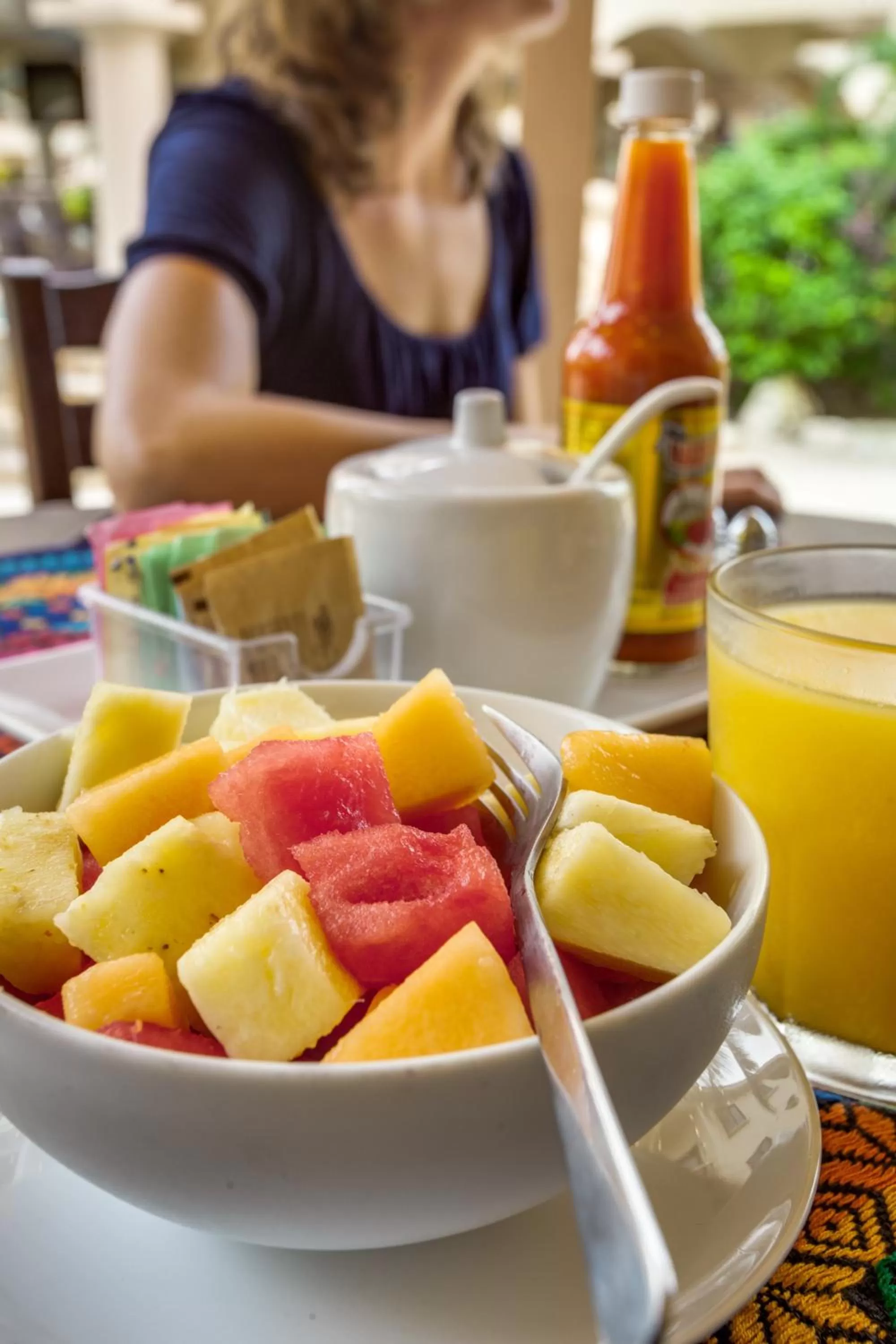 Food close-up in Coco Beach Resort