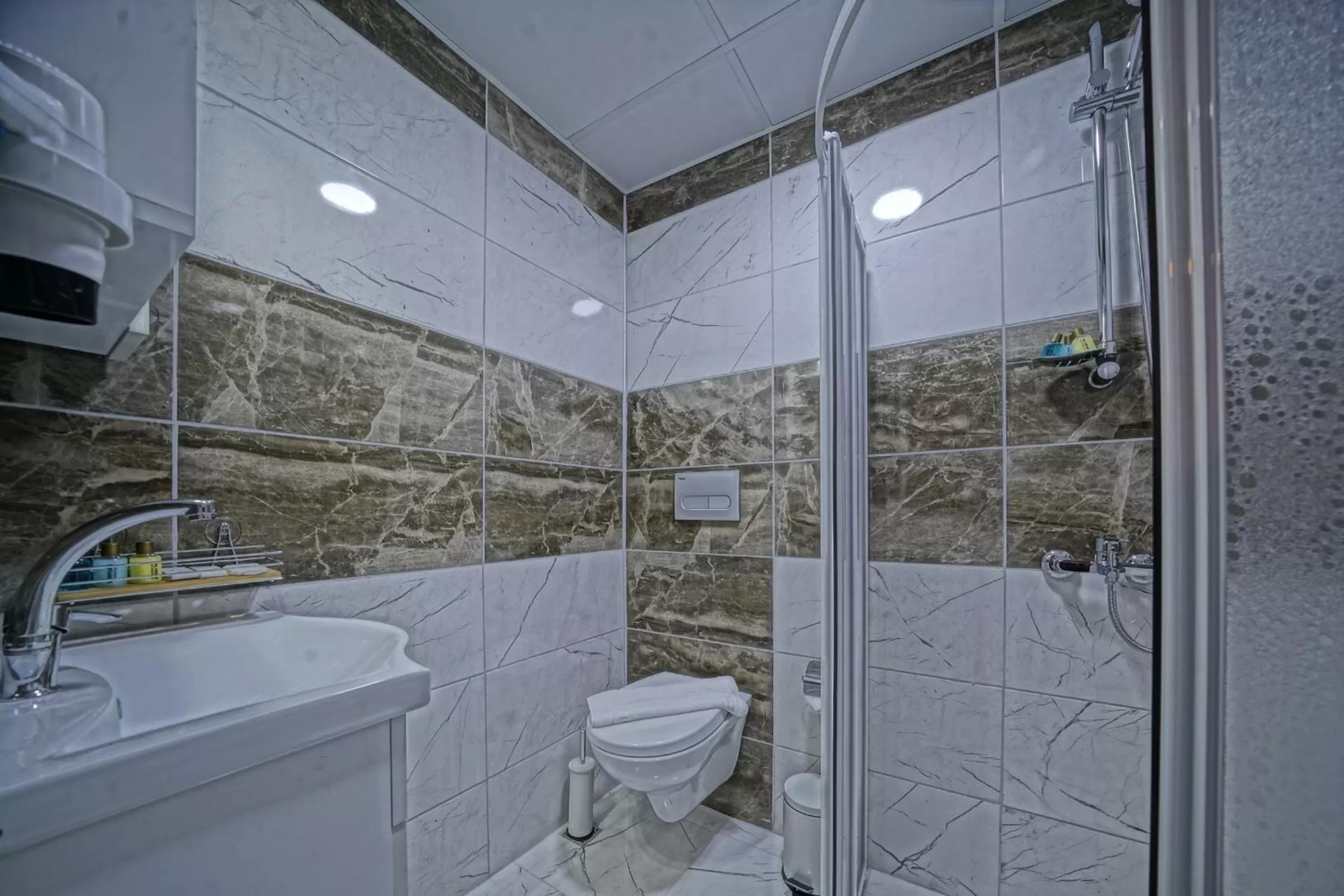 Shower in Epoch Stone House