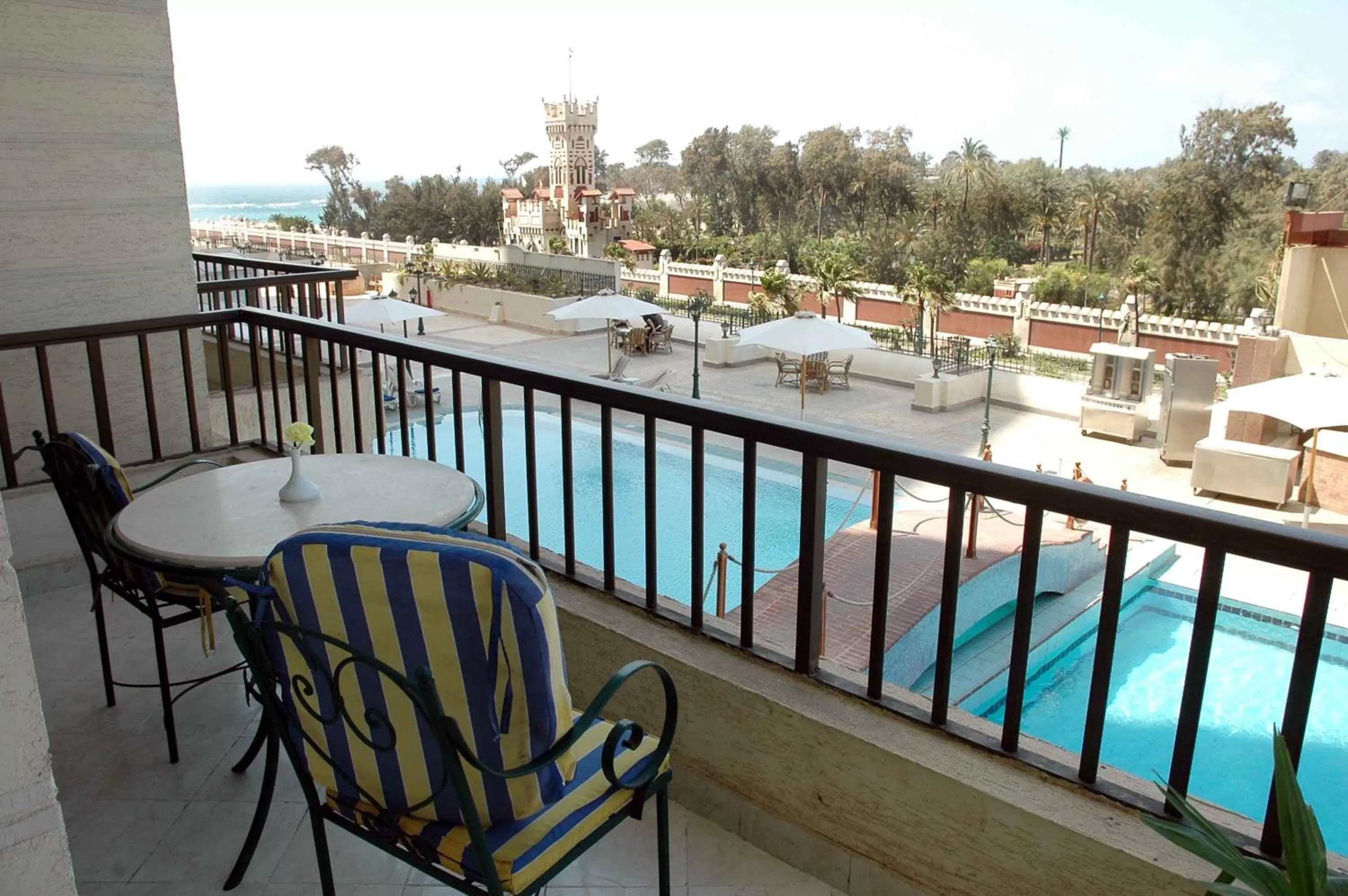 Balcony/Terrace in AIFU Hotel El Montazah Alexandria