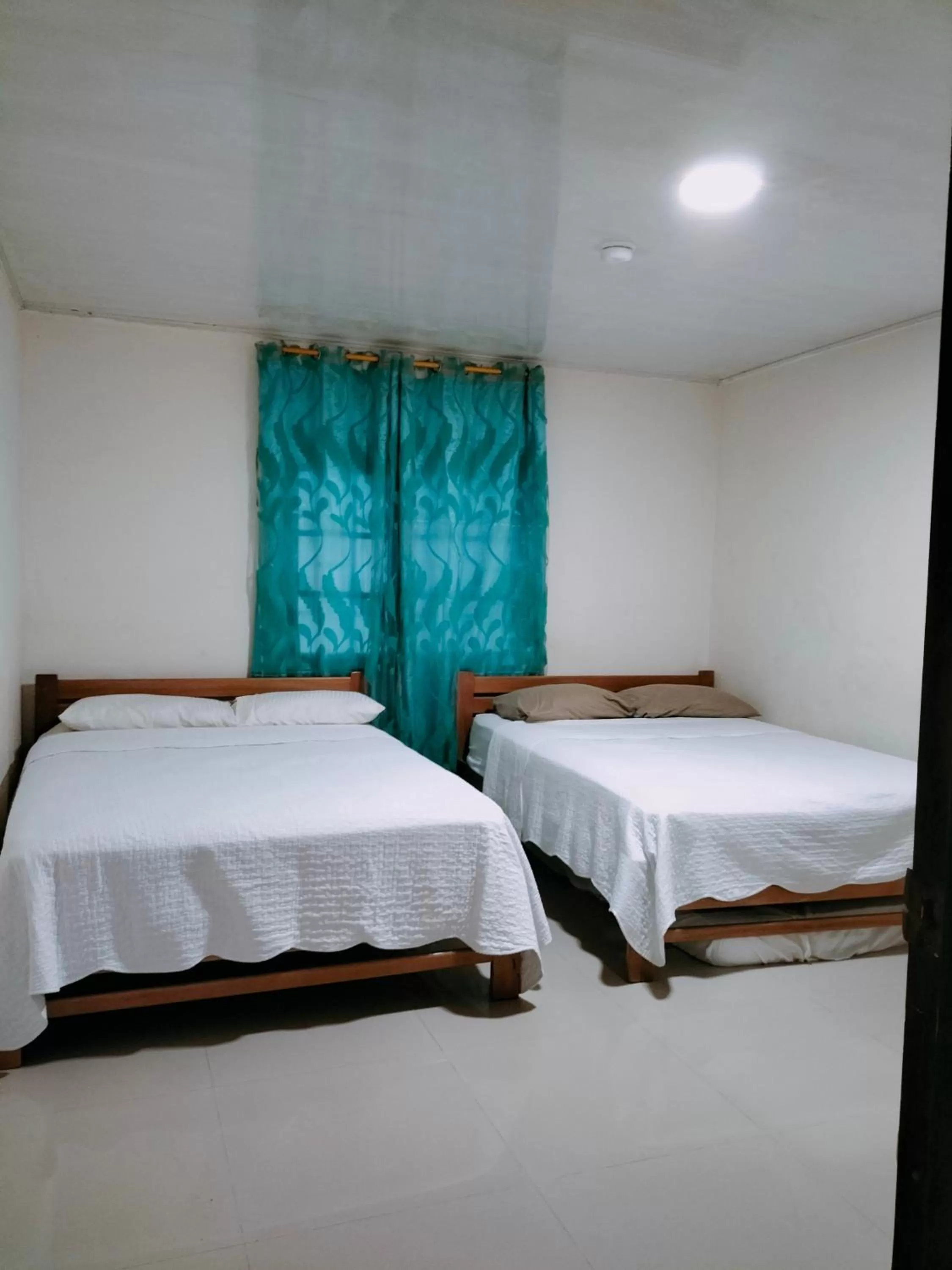 Bed in Posada Yasa sarie bay