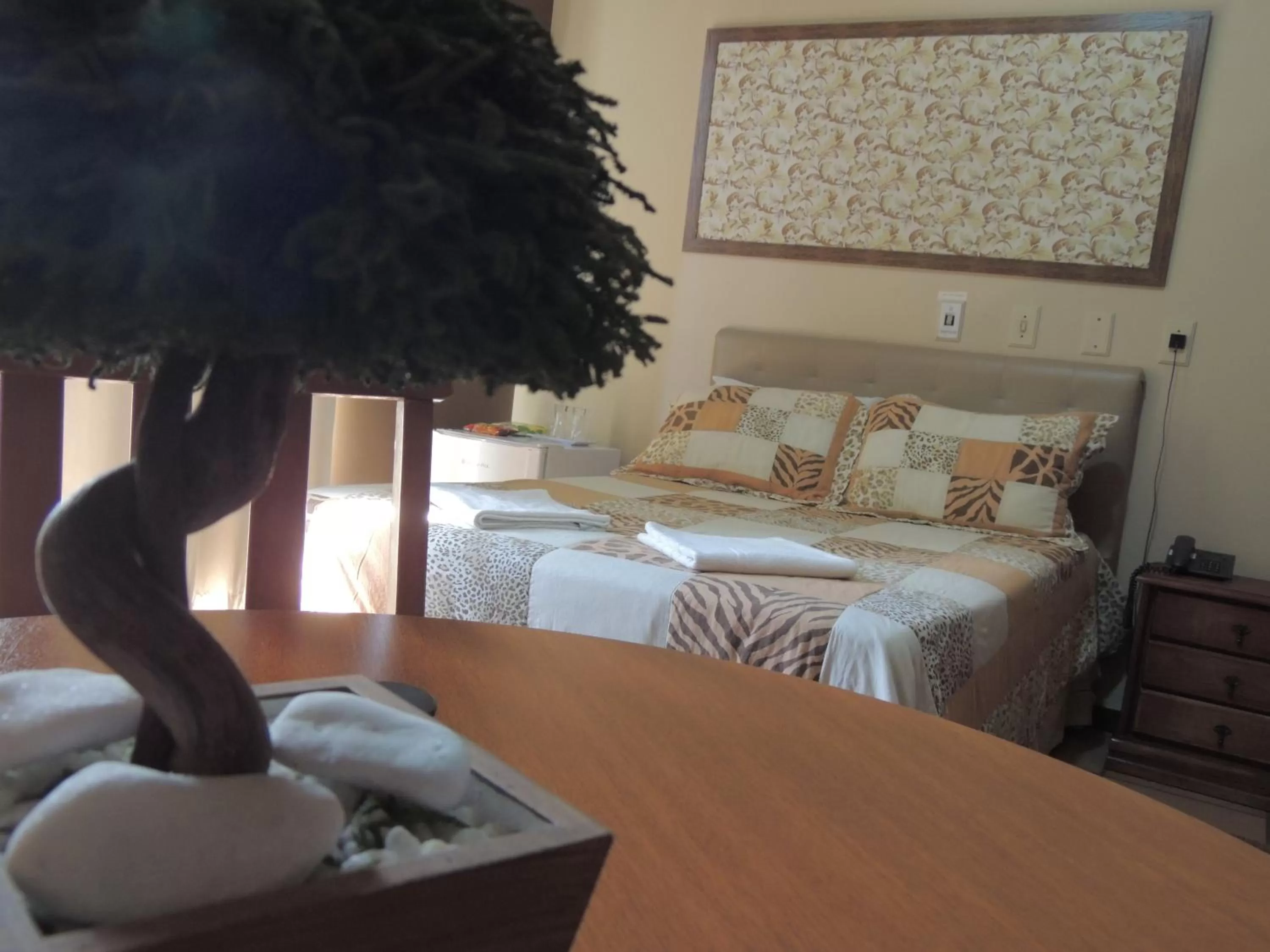 Bed in Hotel Beira Rio