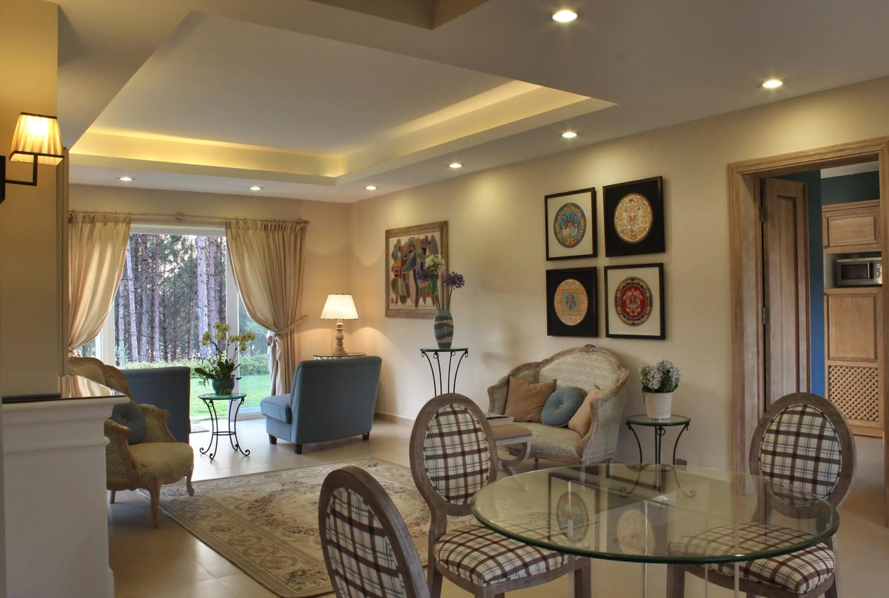 Living room in Binh An Village Resort