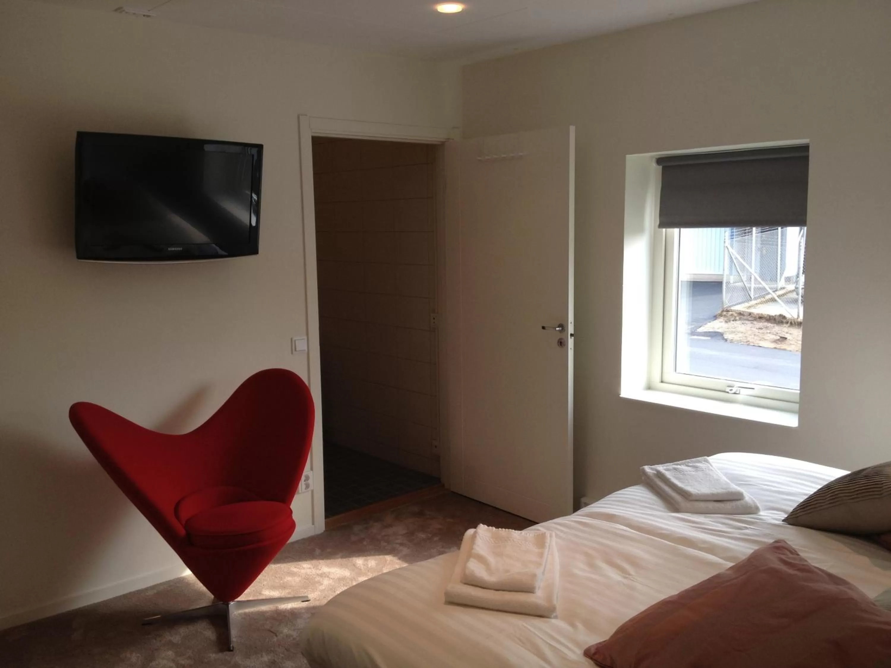 Bed in Flygplatshotellet