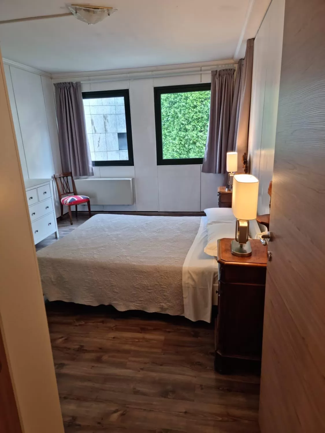 Bed in Victoria Royal Garden