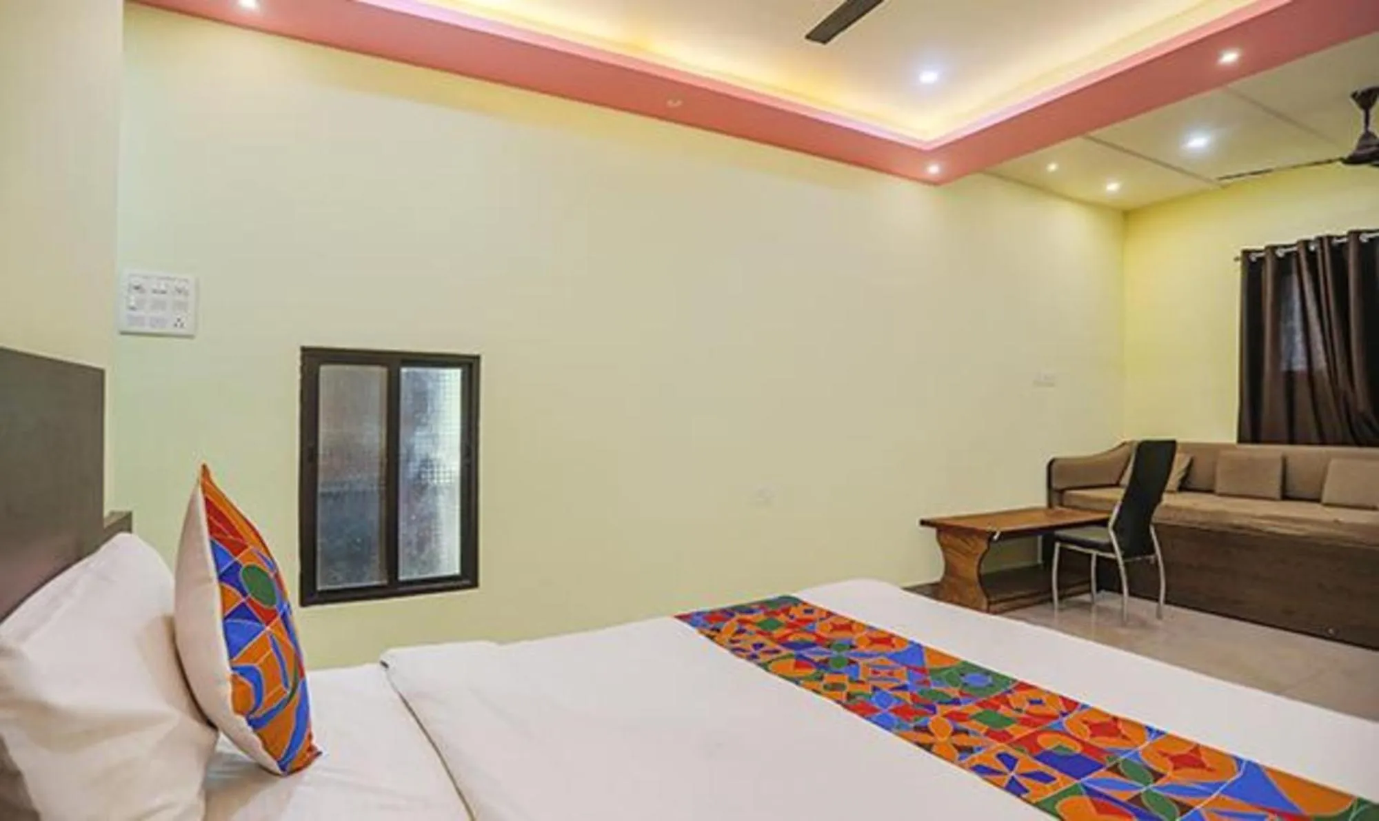 Bed in FabExpress Banarasi Kothi