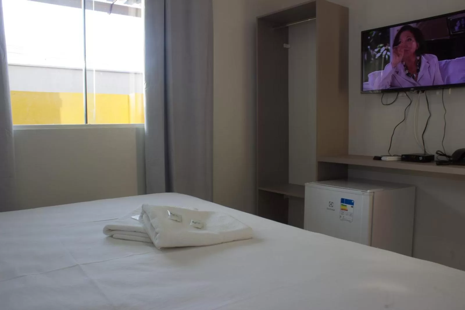 Bed in Pousada Vila do Carmo