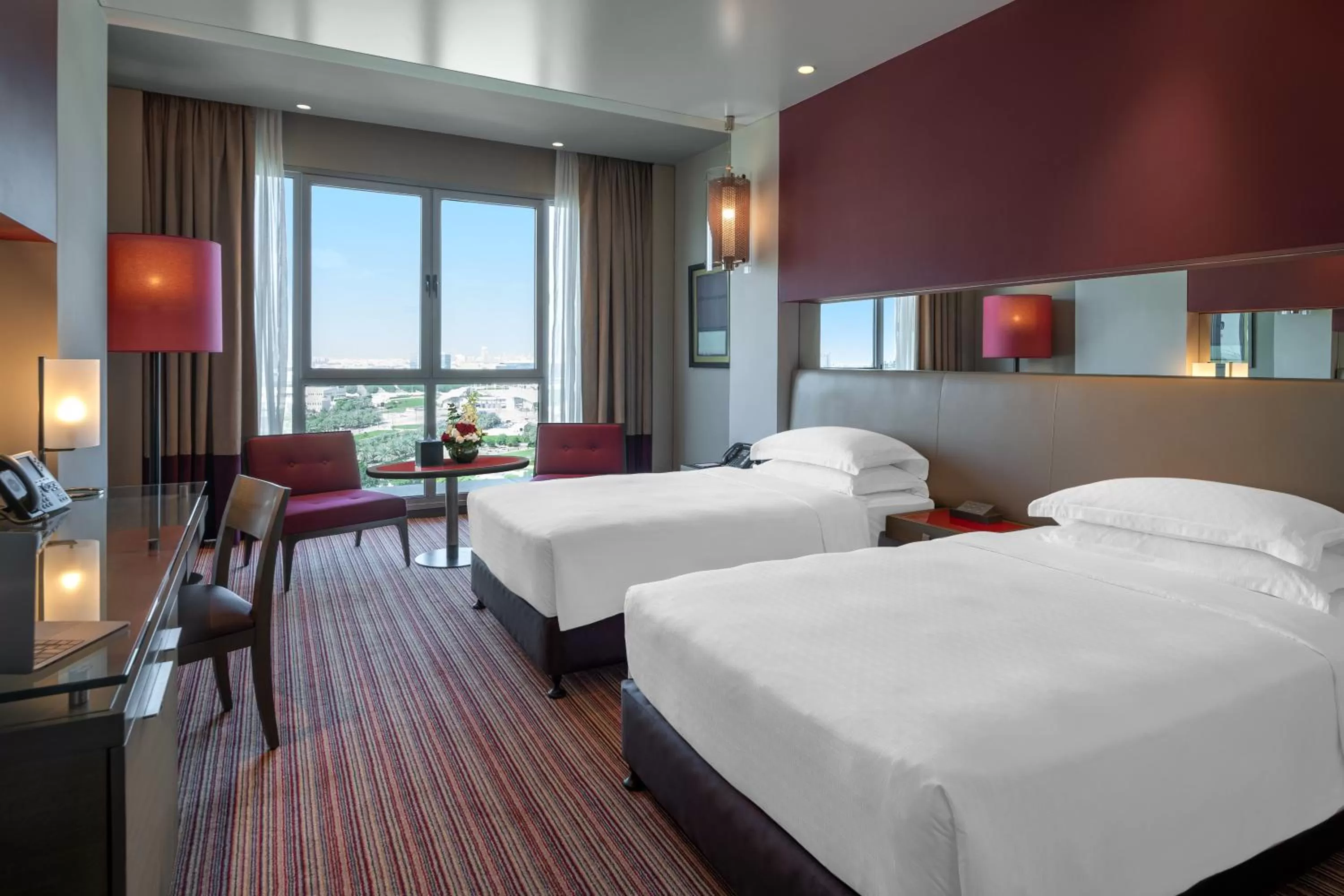 Bed in Park Rotana Abu Dhabi