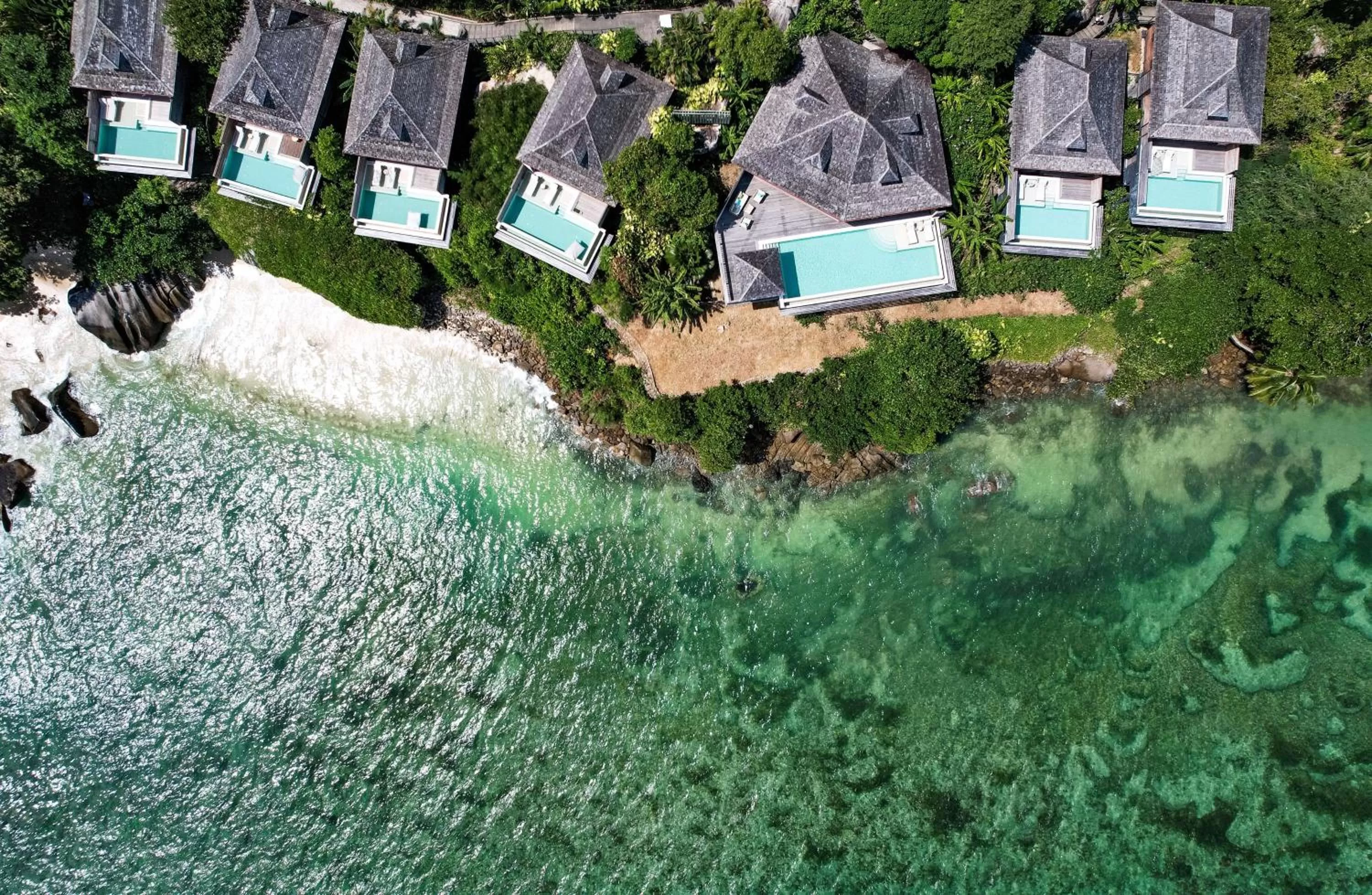 Bird's eye view in Hilton Seychelles Northolme Resort & Spa