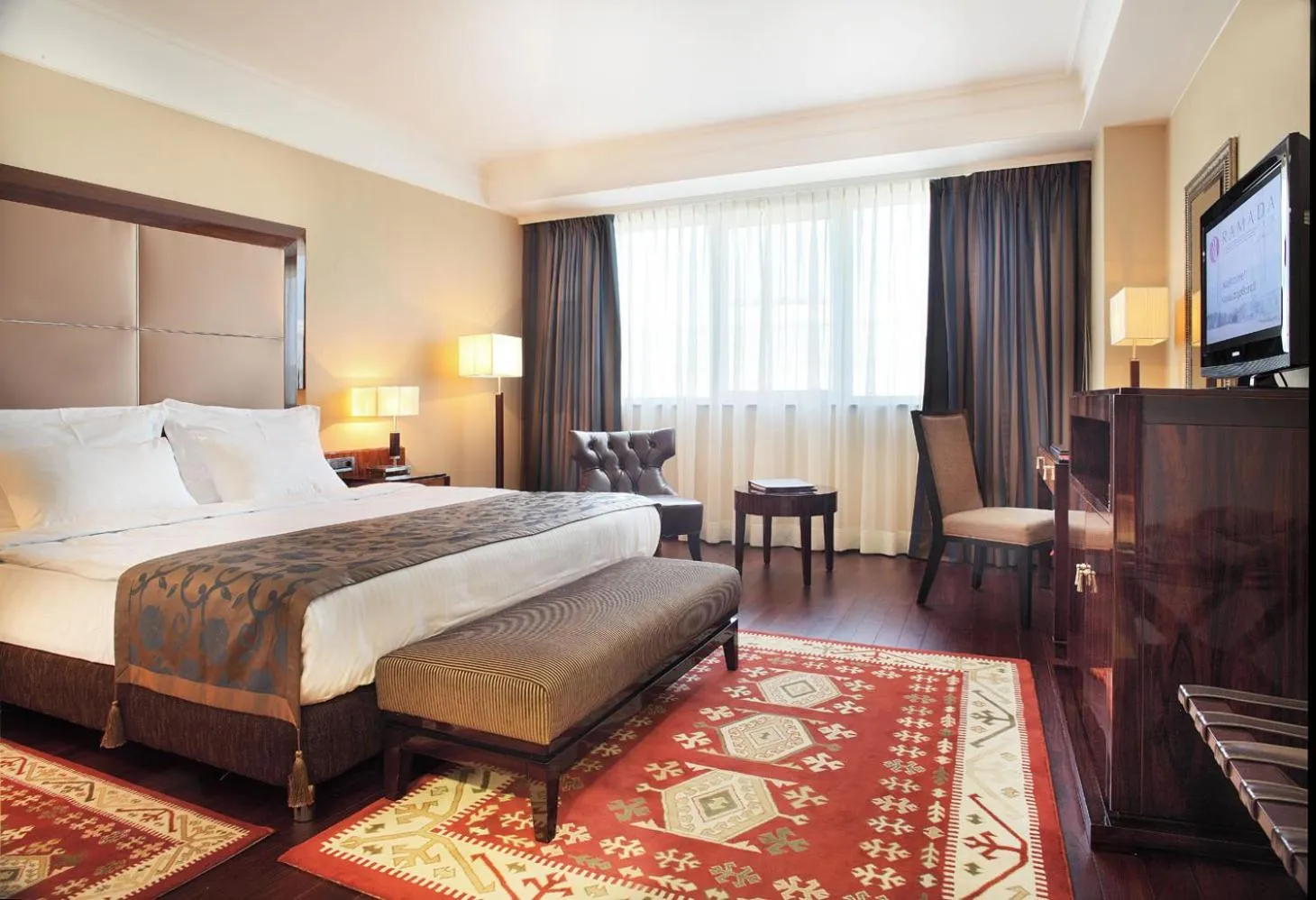 Photo of the whole room, Bed in Ramada Plaza by Wyndham Gevgelija