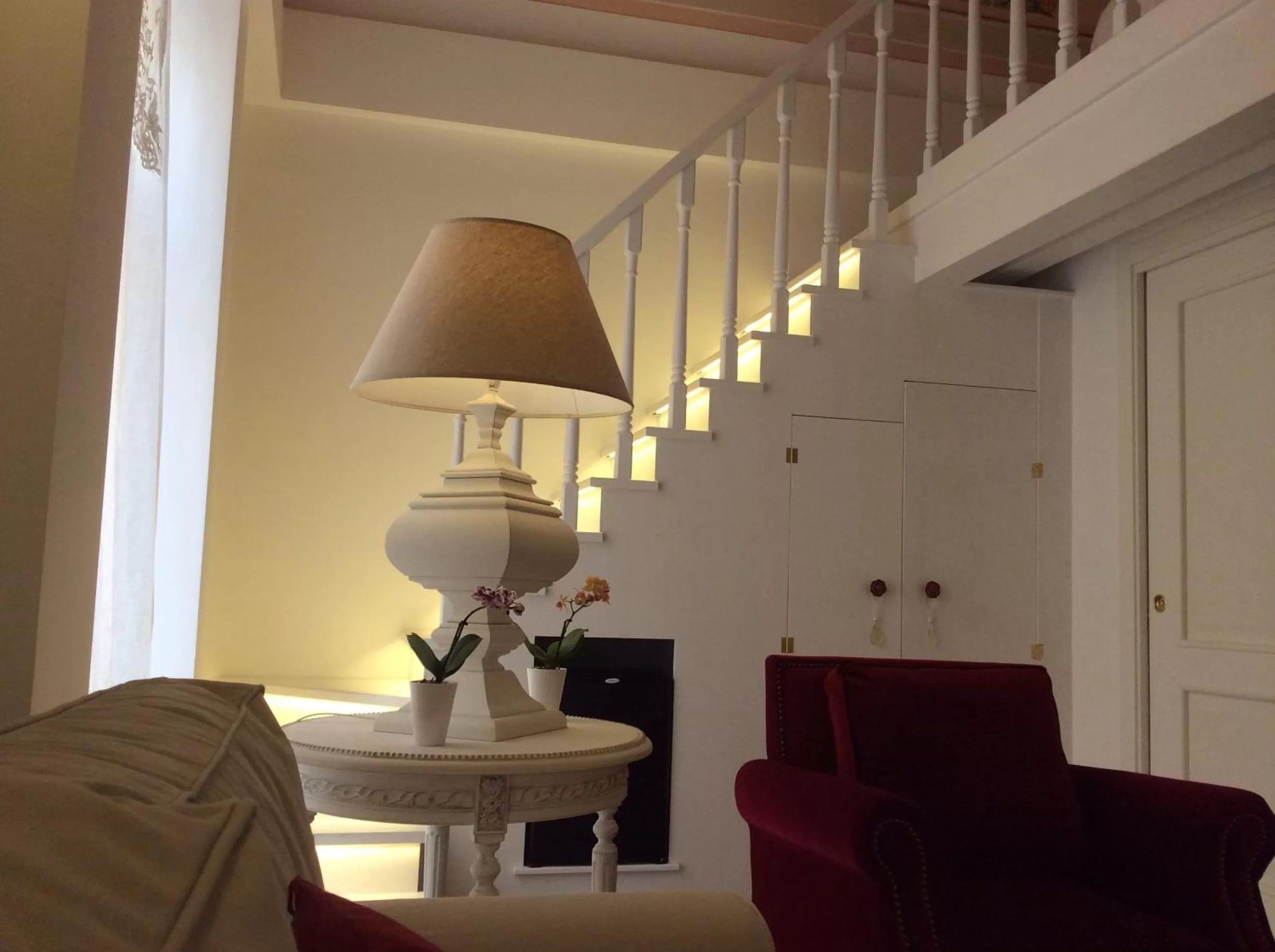 Photo of the whole room in Suite Le Perle