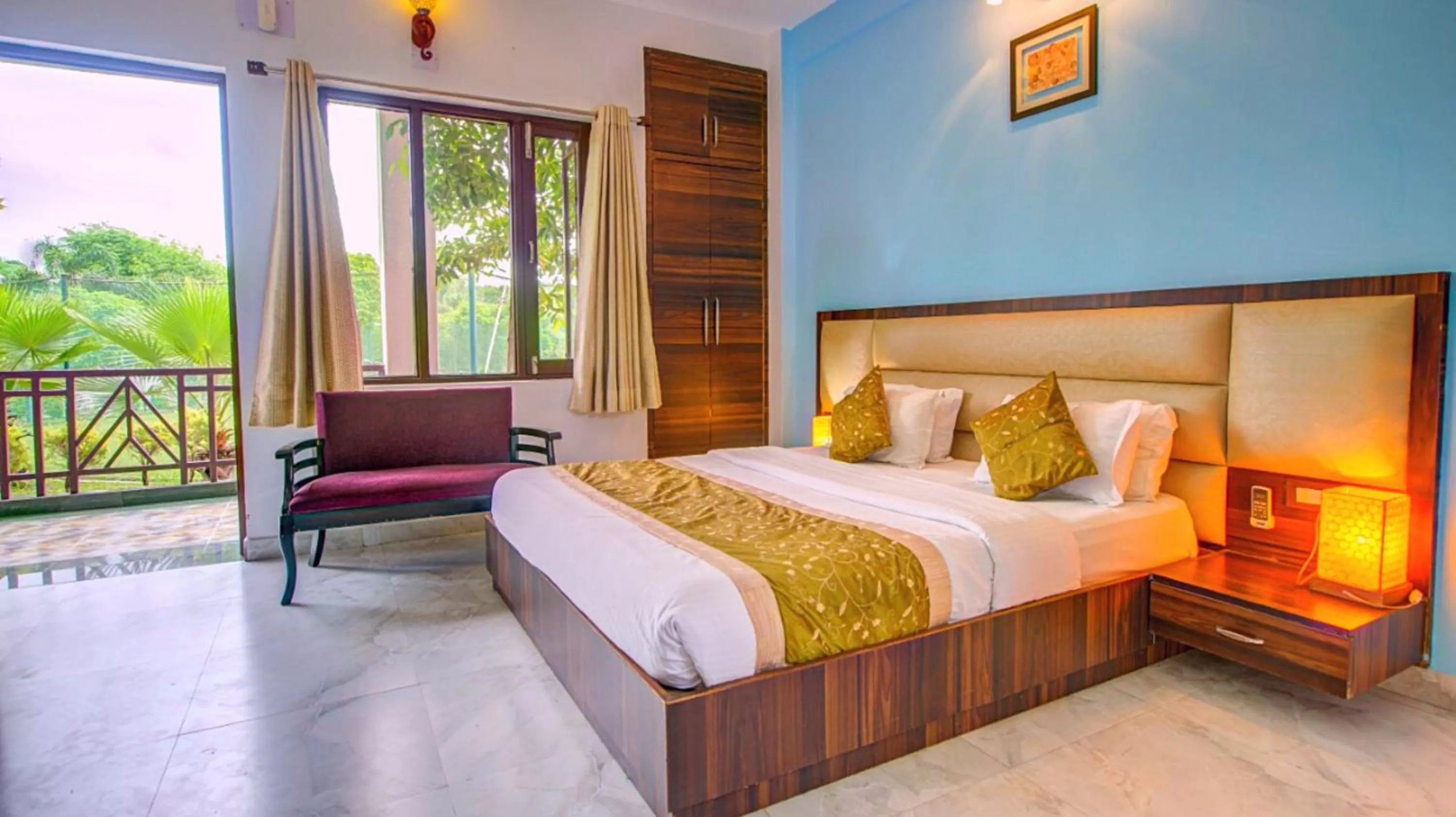 Photo of the whole room, Bed in Pyramid Home Divine - A Wellness Resort