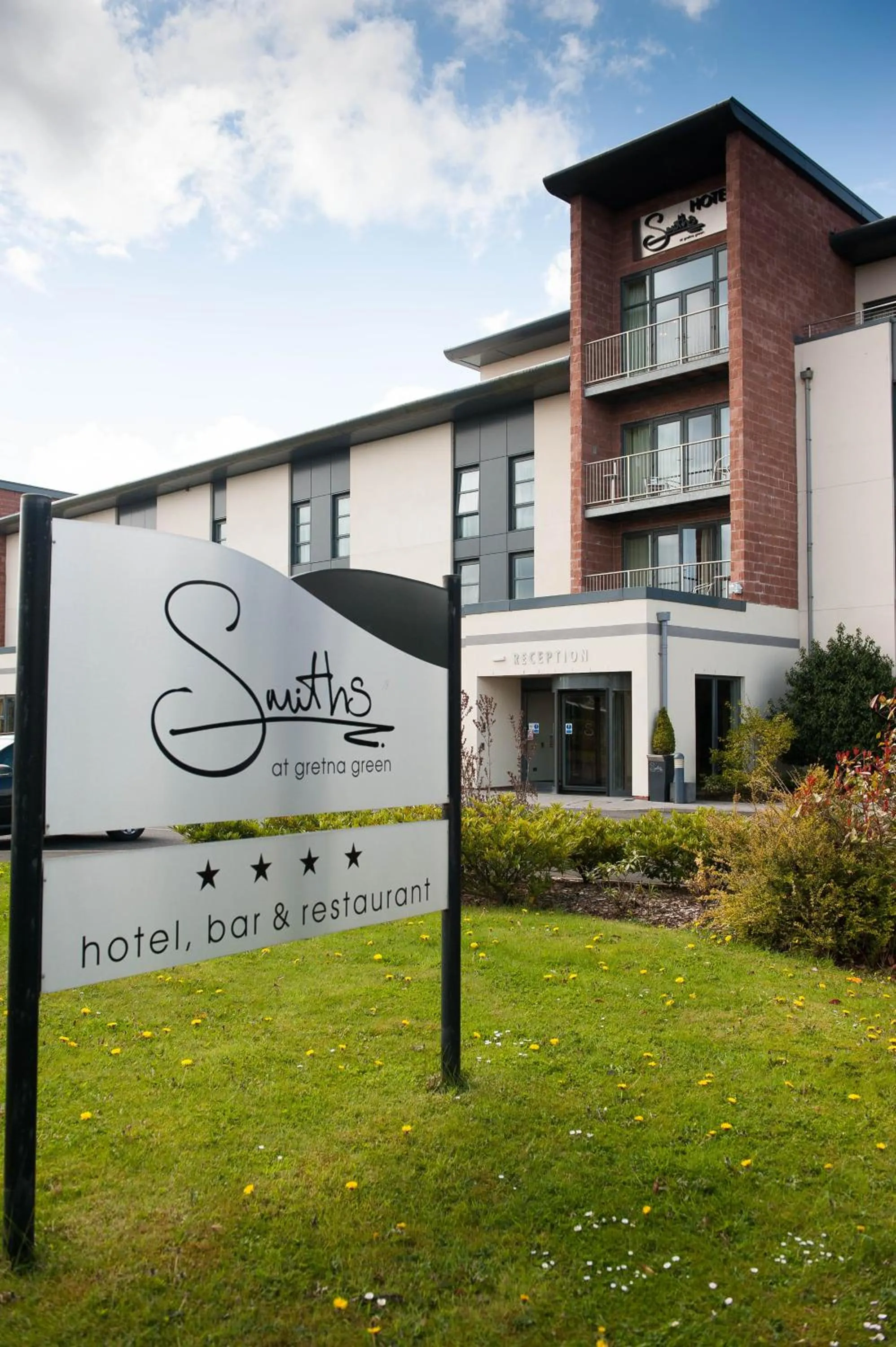 Facade/entrance in Smiths At Gretna Green Hotel