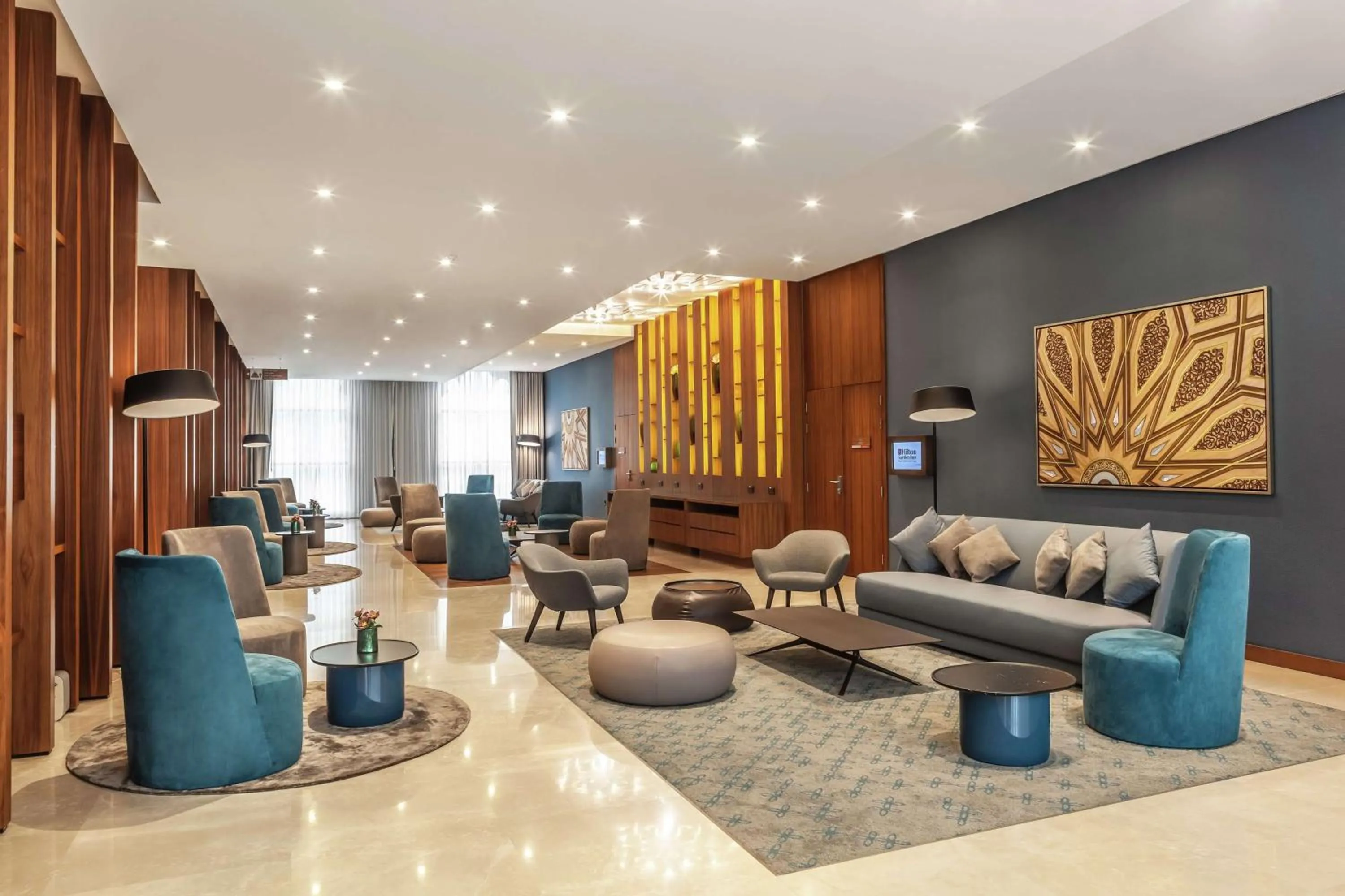 Lobby or reception in DoubleTree by Hilton Dubai Al Jadaf