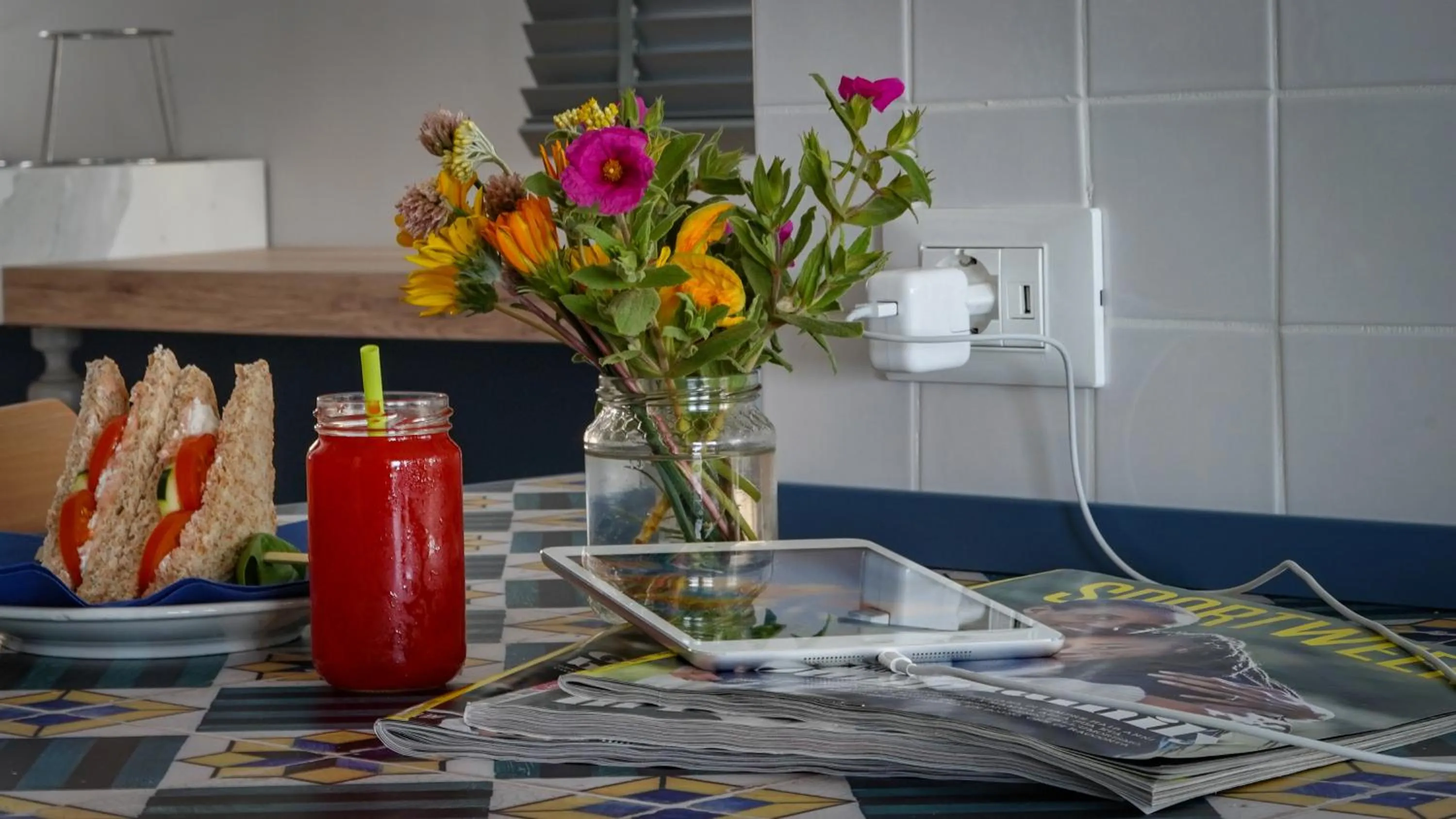 Living room in Hotel LaMorosa