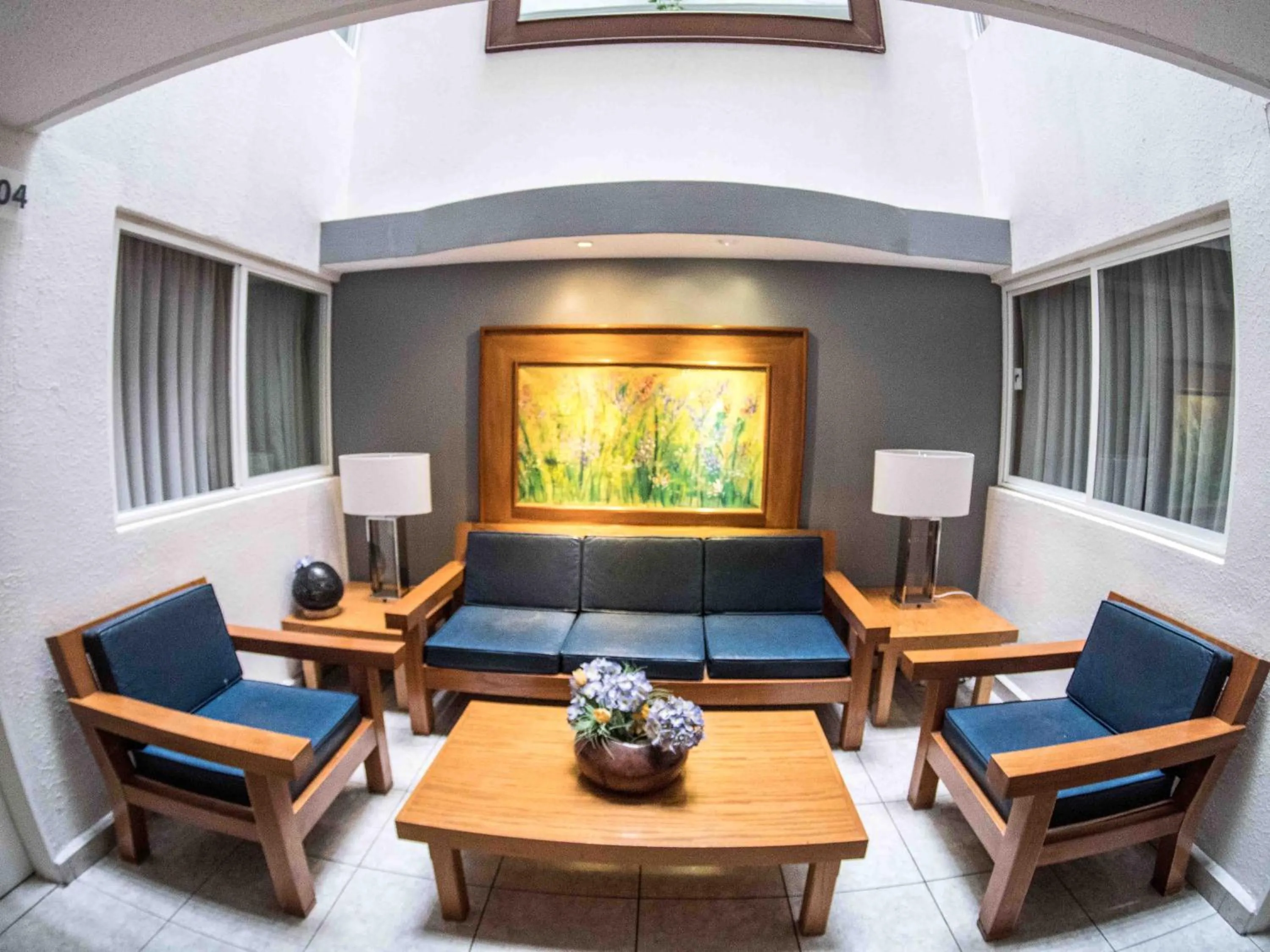 Living room in Hotel Qualitel Plus