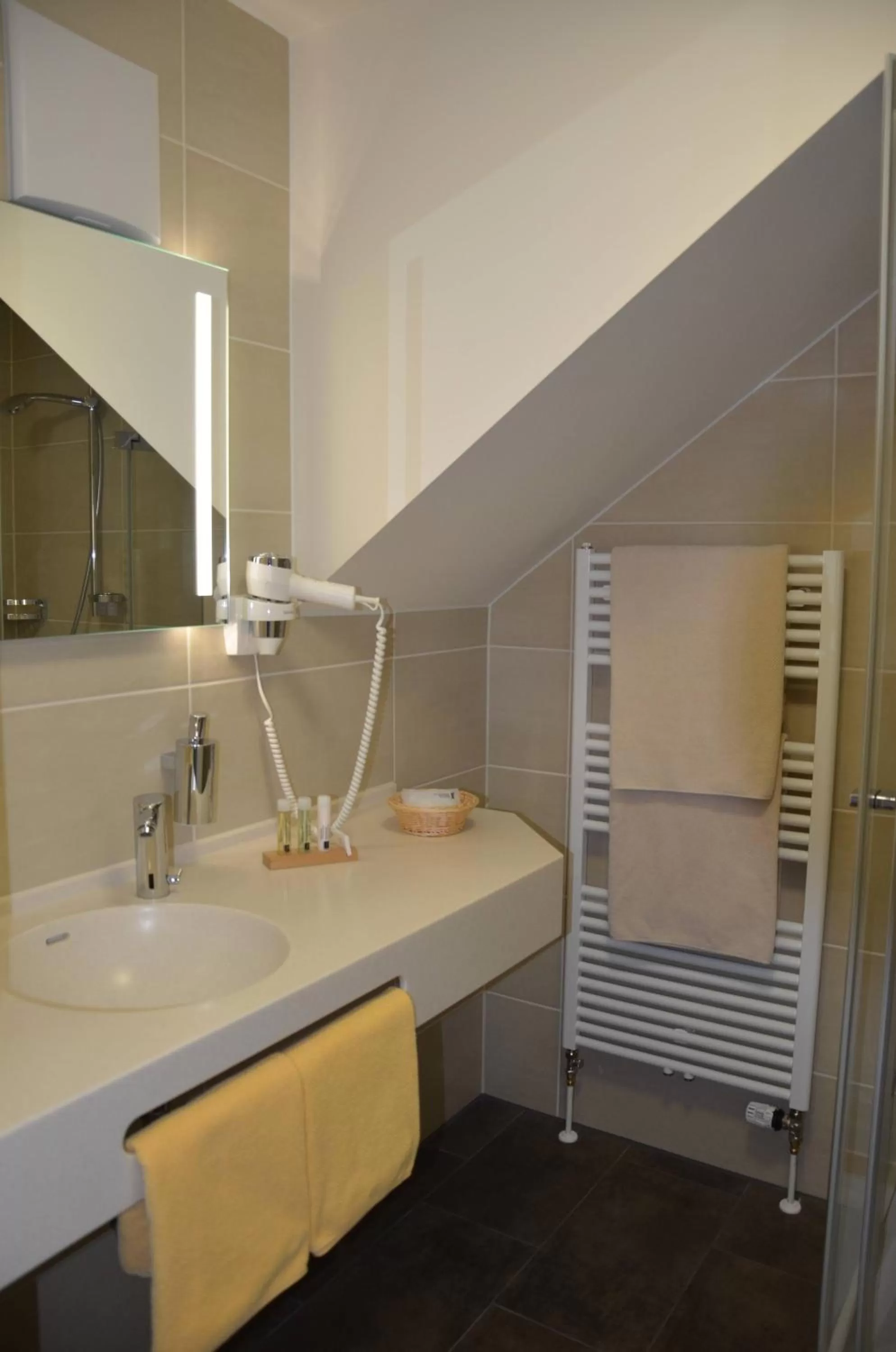 Bathroom in Hotel Ortel