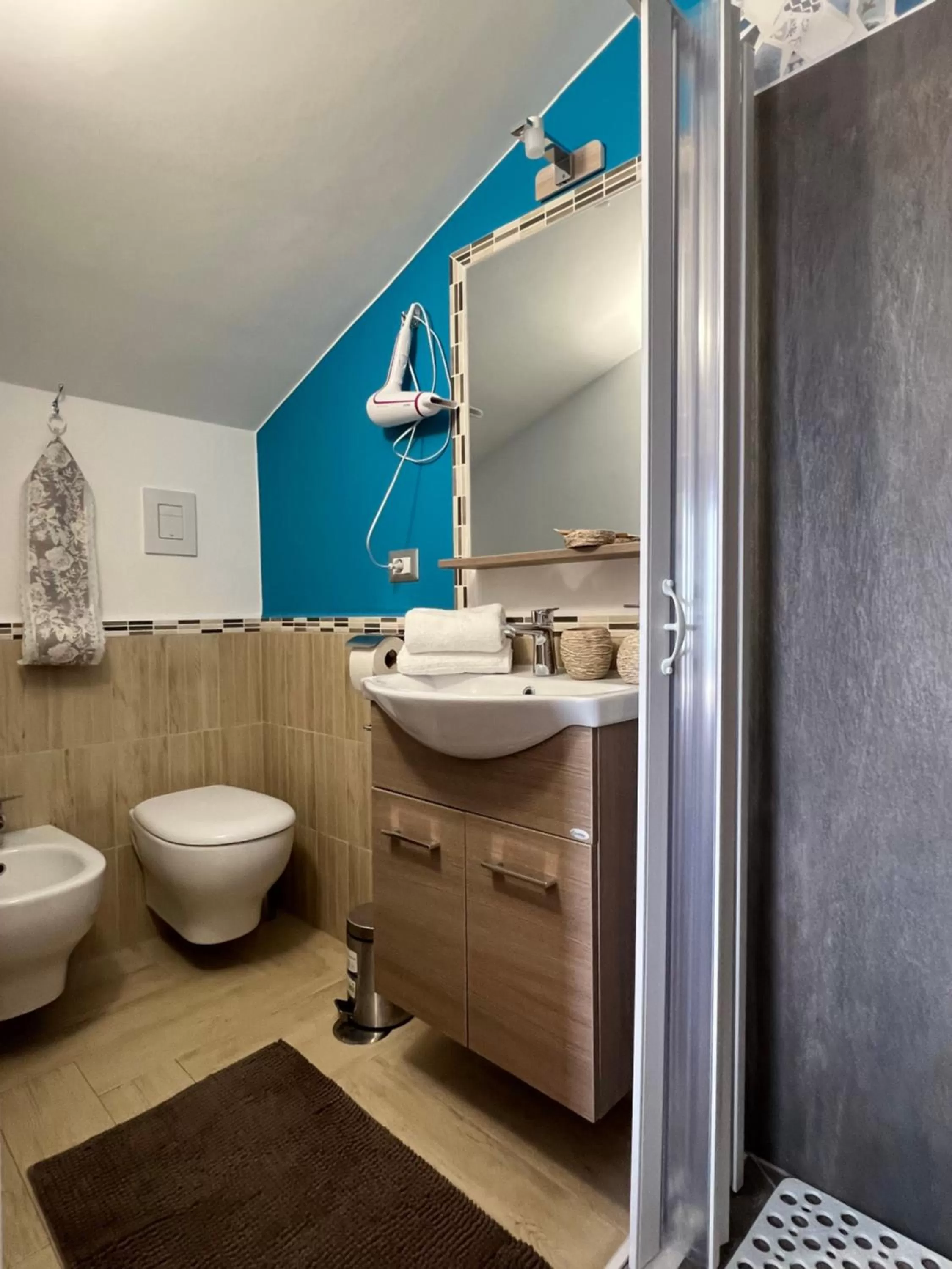 Bathroom in Il Tempio Di Giove Suite