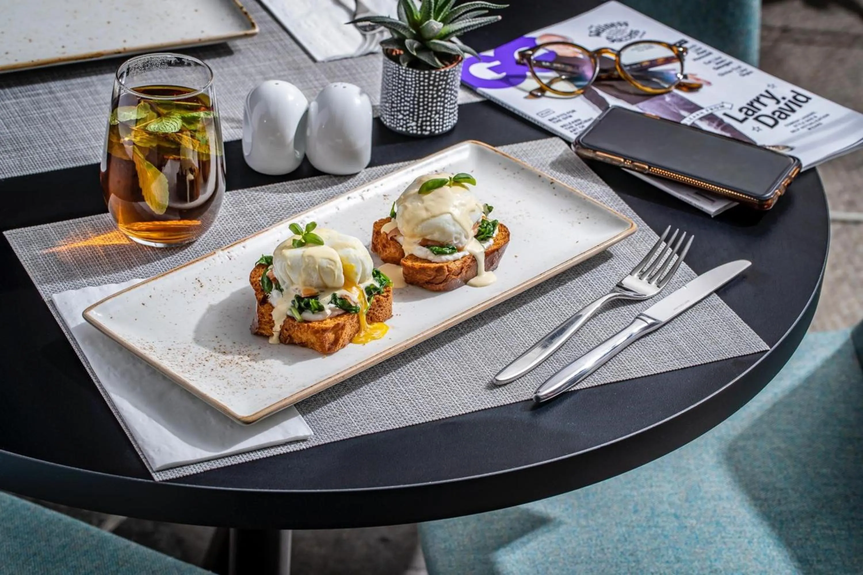 Food in The Muse Boutique Hotel Tel Aviv