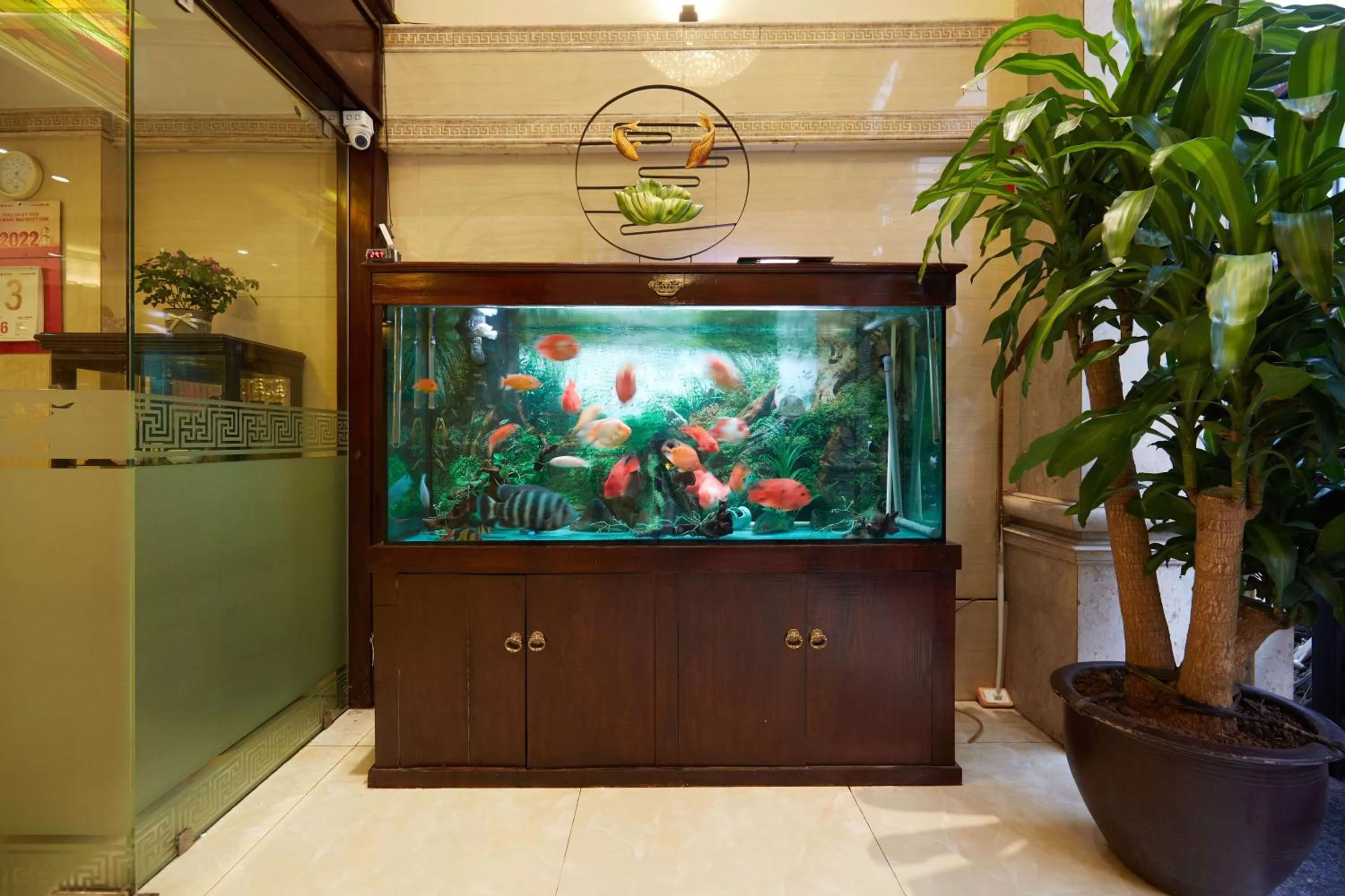 Lobby or reception in HaNoi Calido Hotel