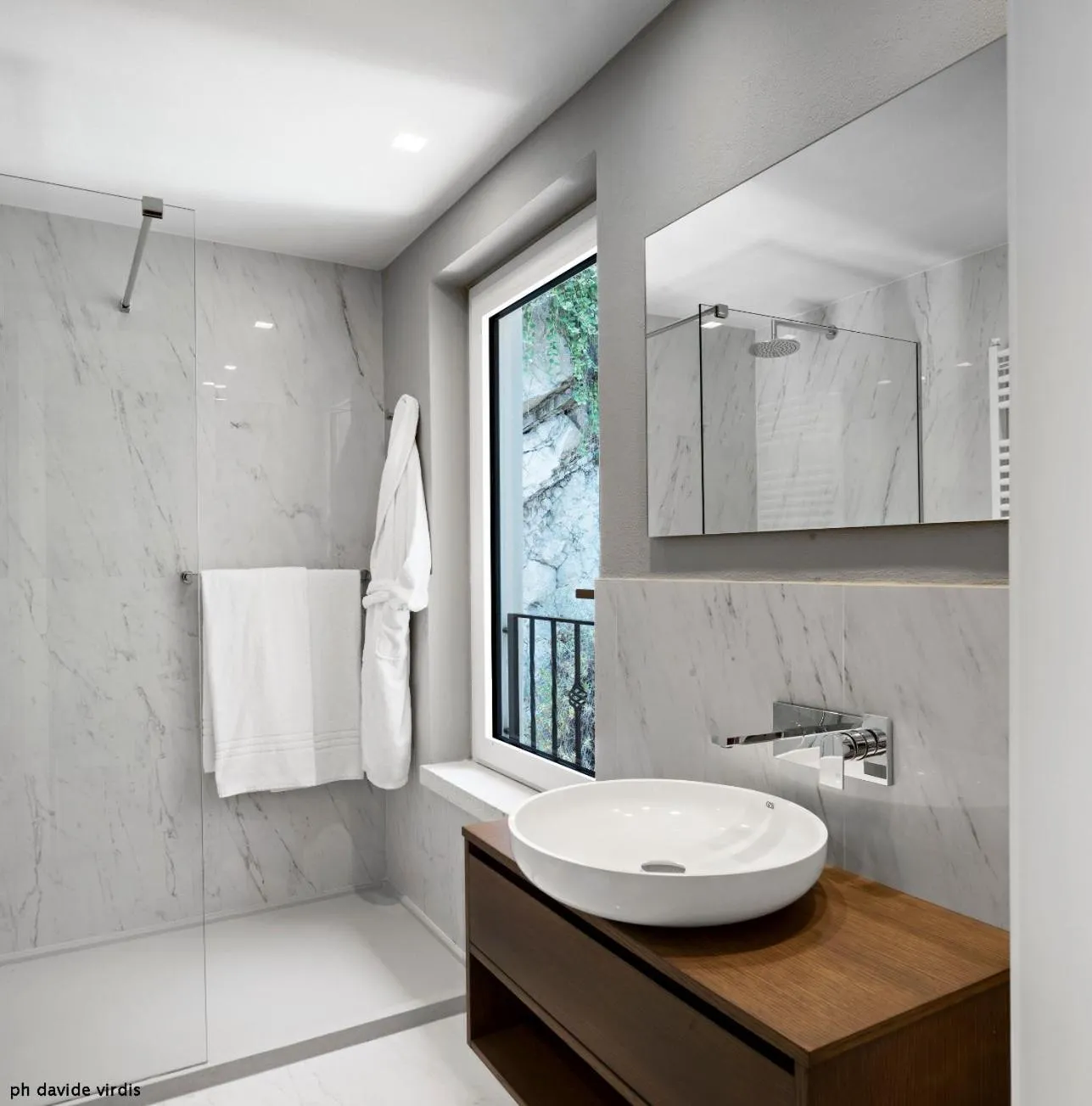 Bathroom in Hotel Villa Belvedere