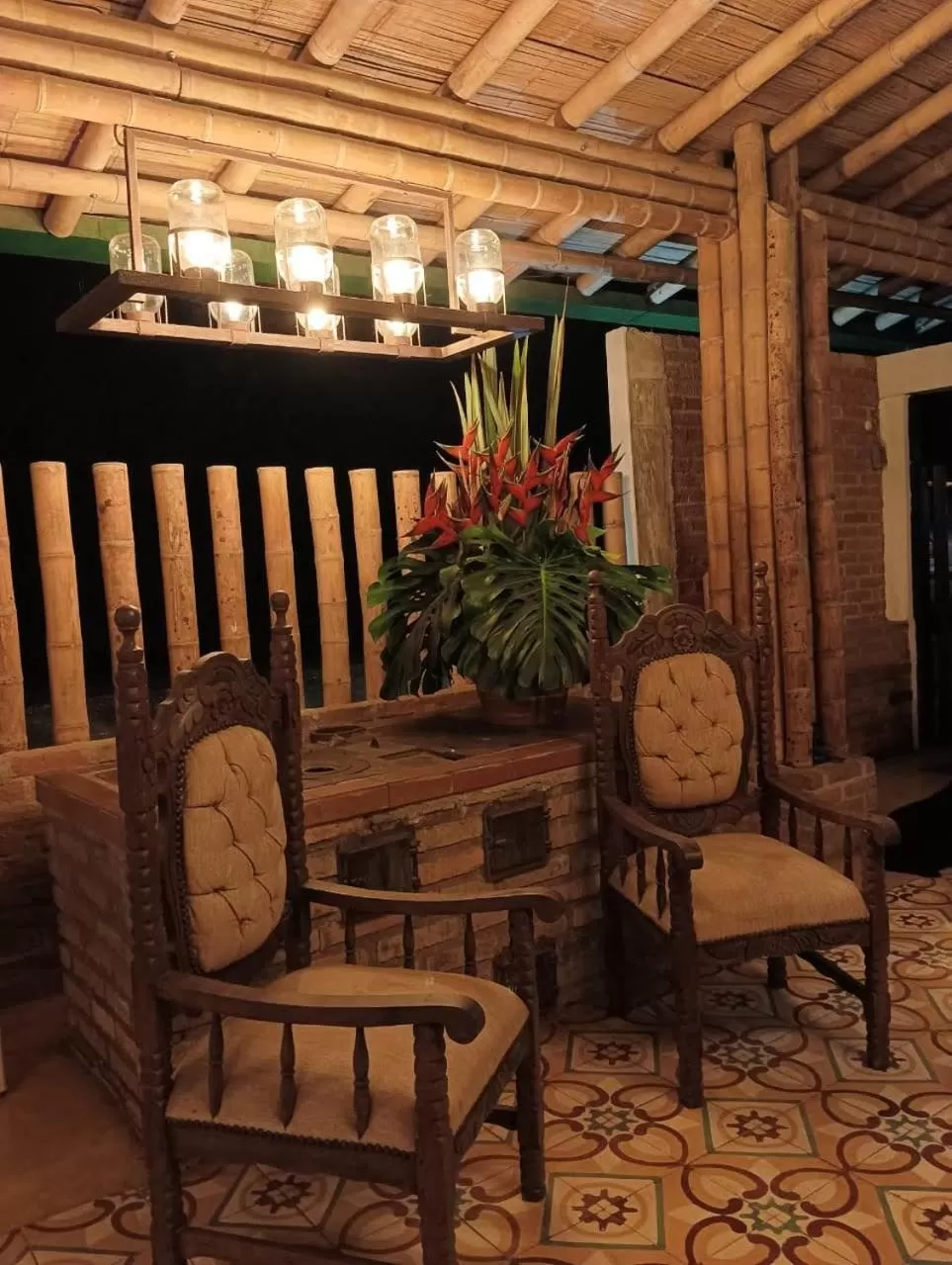 Lobby or reception in Hotel Vísperas