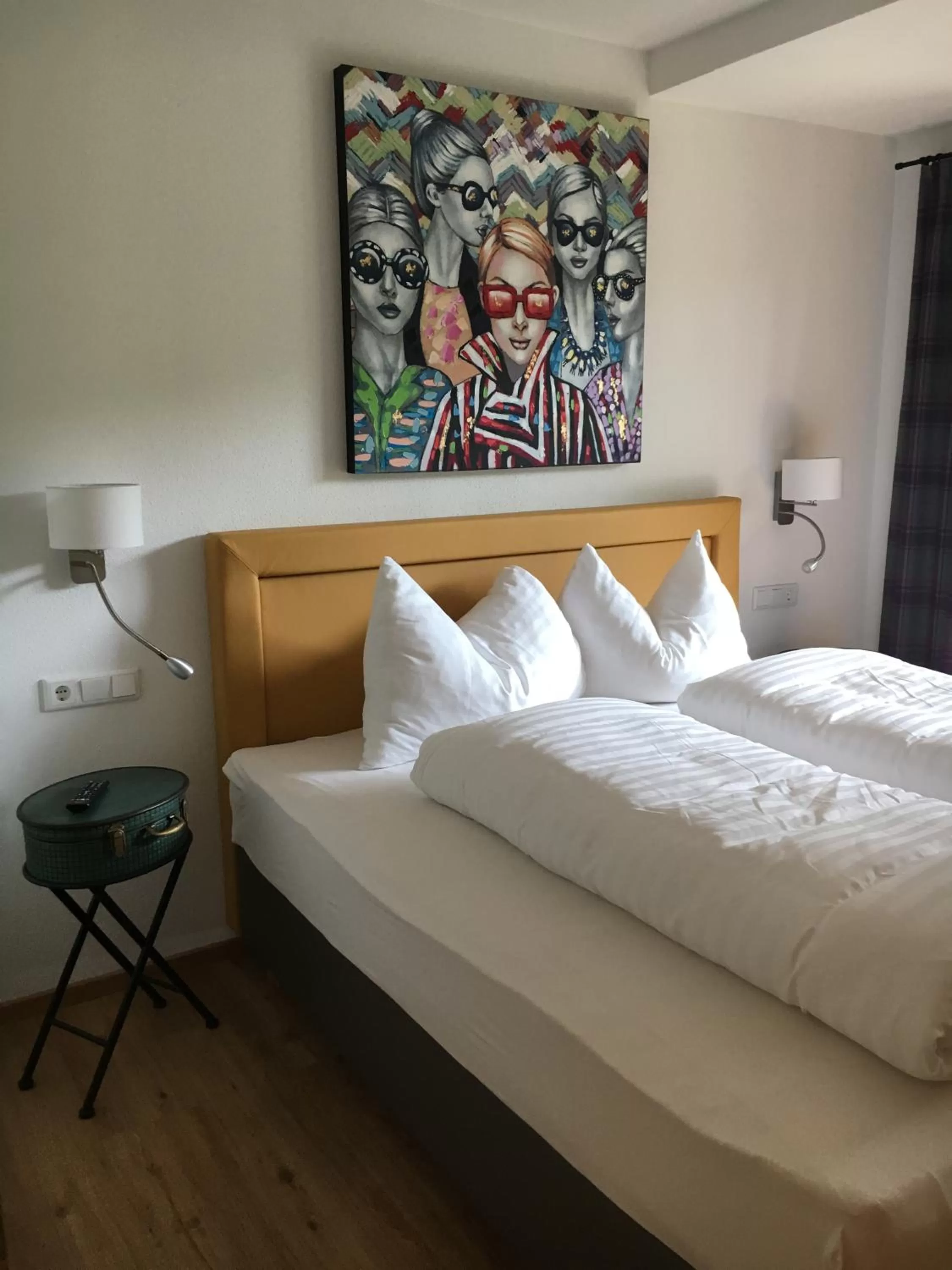 Photo of the whole room, Bed in Home suite home