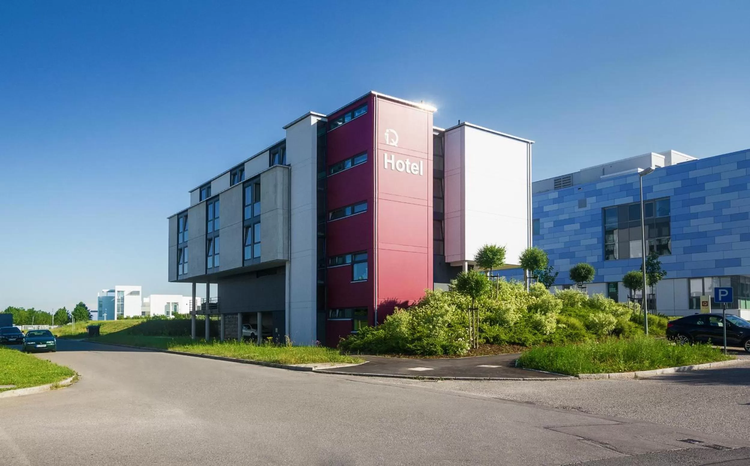 Property building in iQ-Hotel Ulm