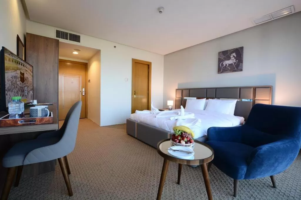 Bed in Panorama Hotel Kuwait