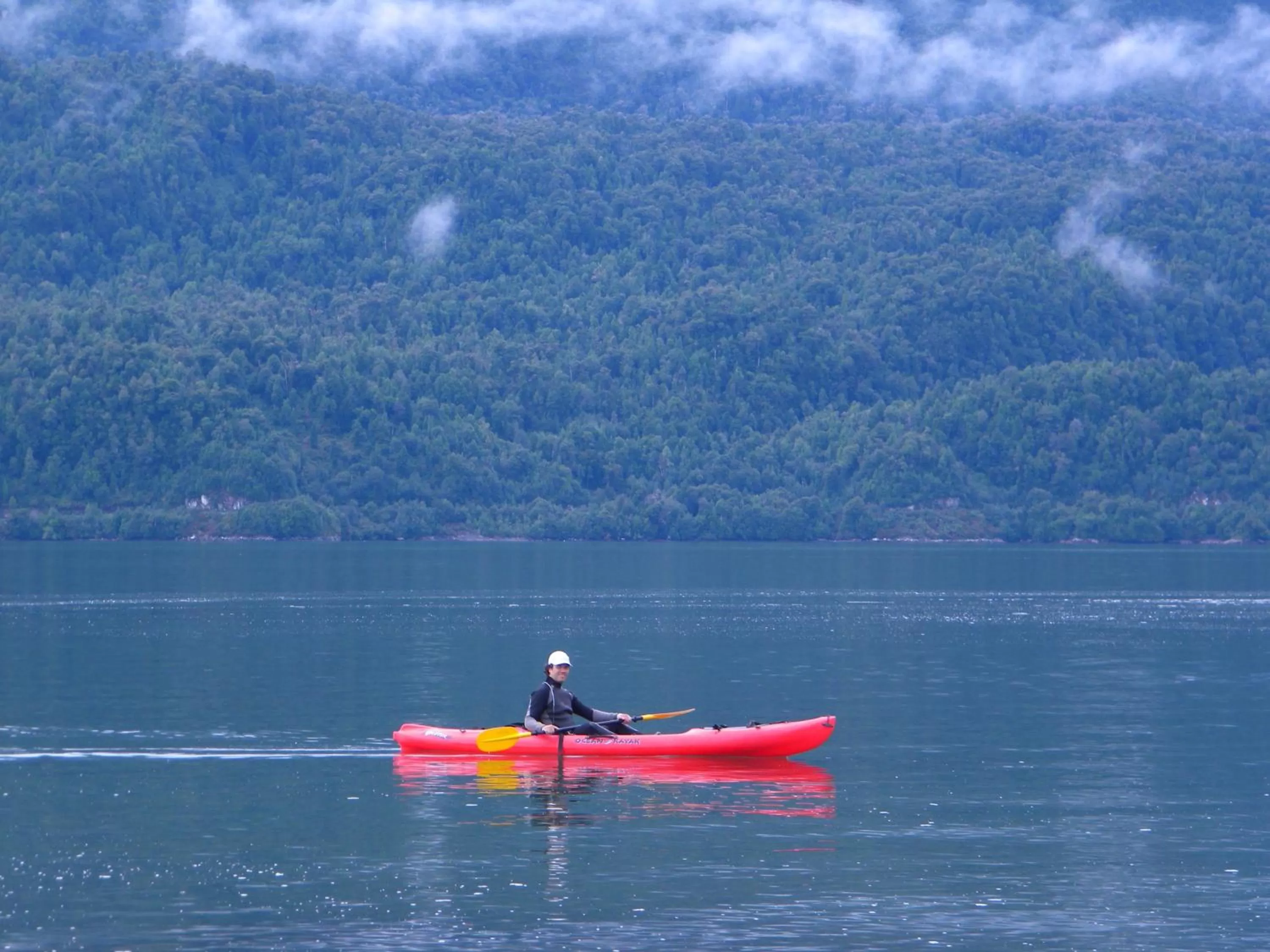 Canoeing in Posada Queulat