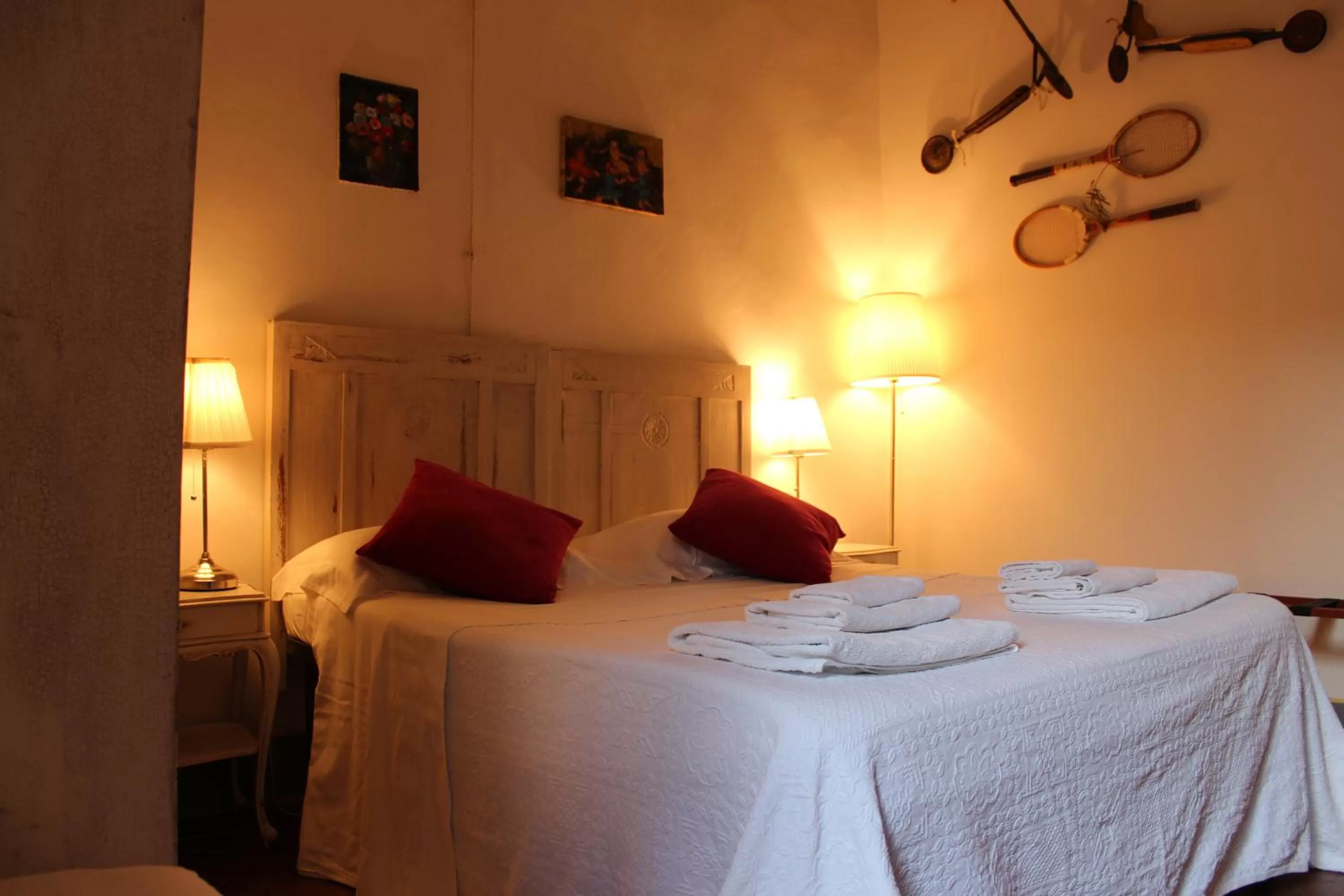 Bed in Le Terrazze Del Chianti b&b Residenza d'Epoca e di Charme