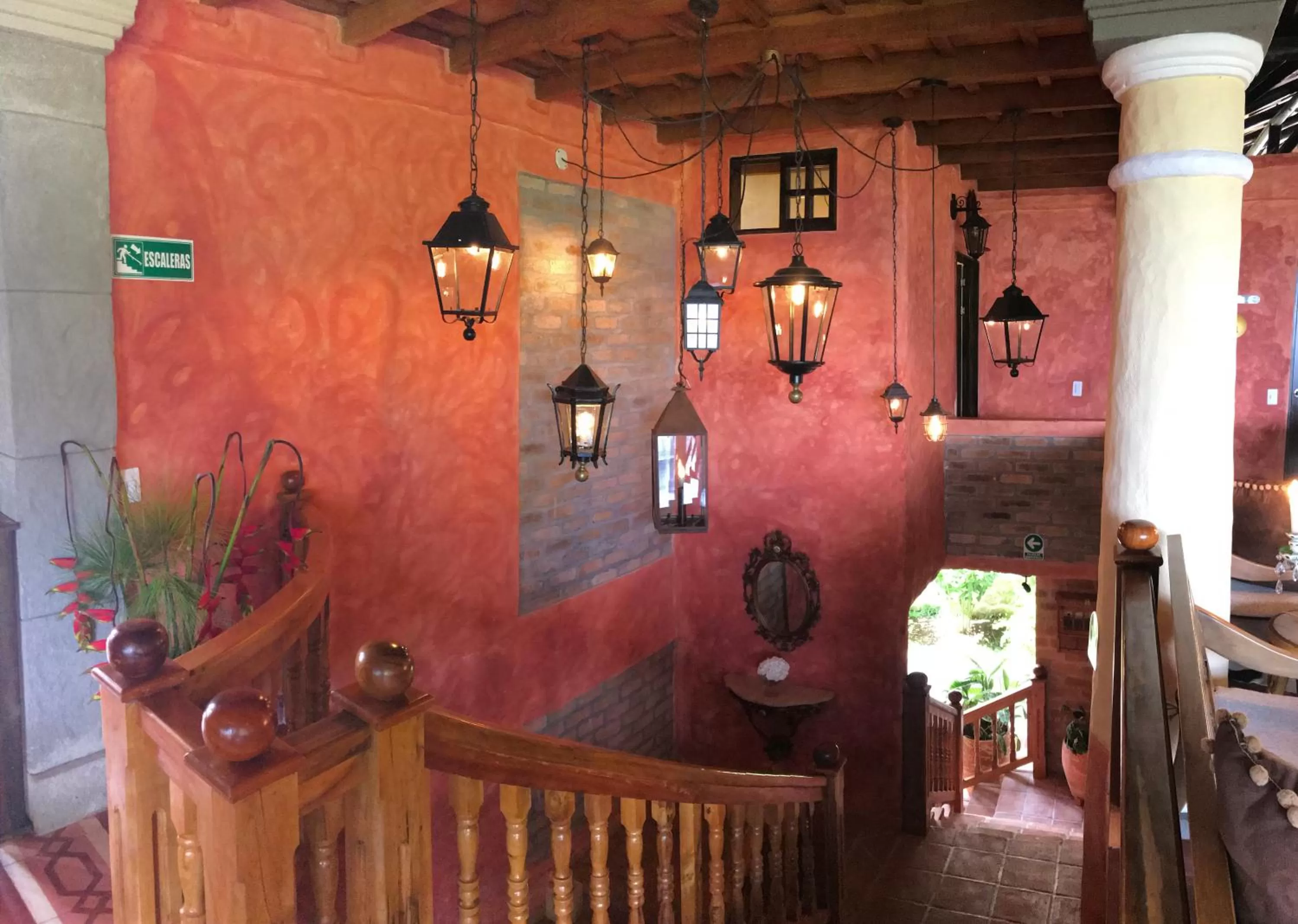 Lobby or reception in Monasterio San Agustín, Colombia
