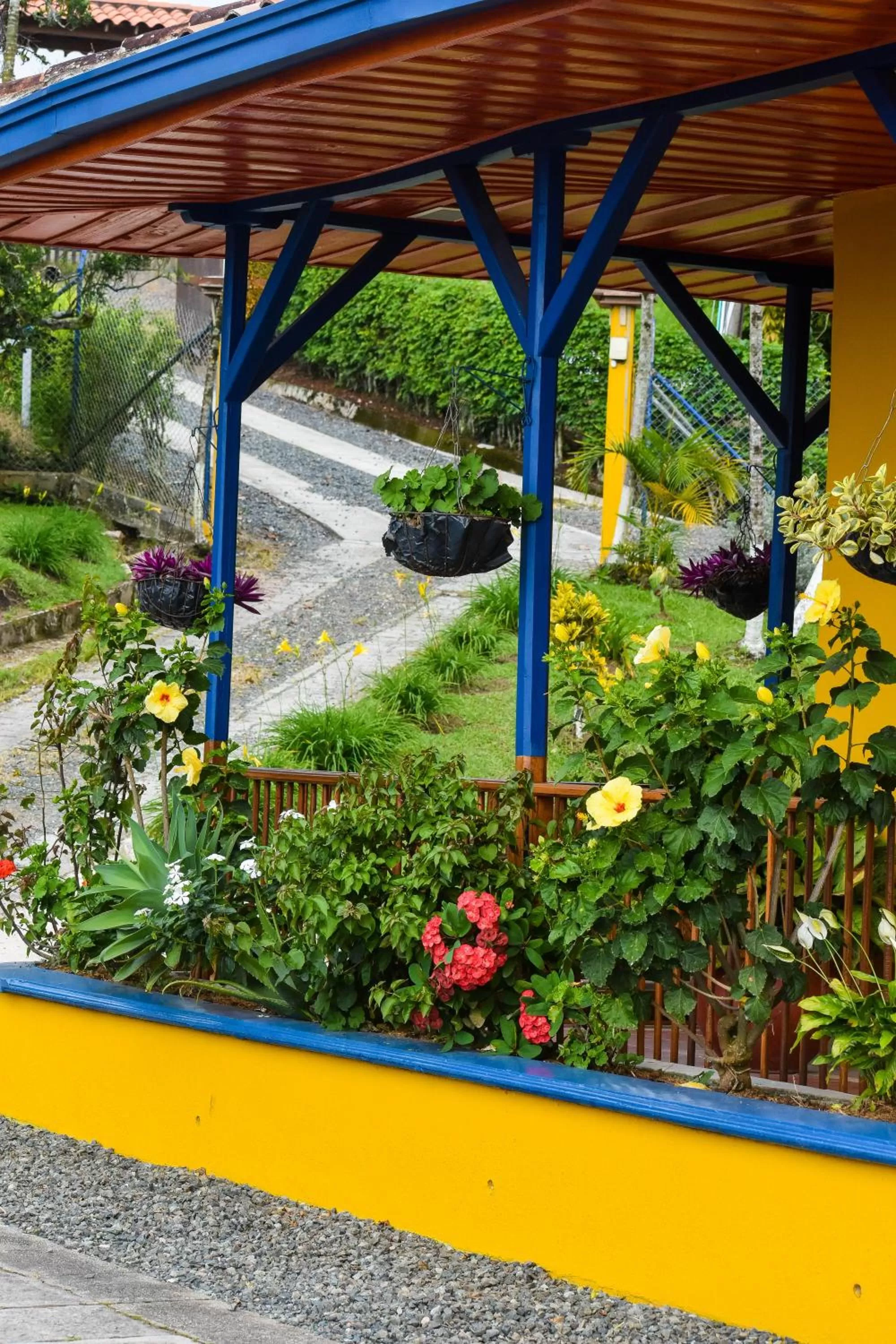 Garden view, Children's Play Area in Guaduales Ecohotel