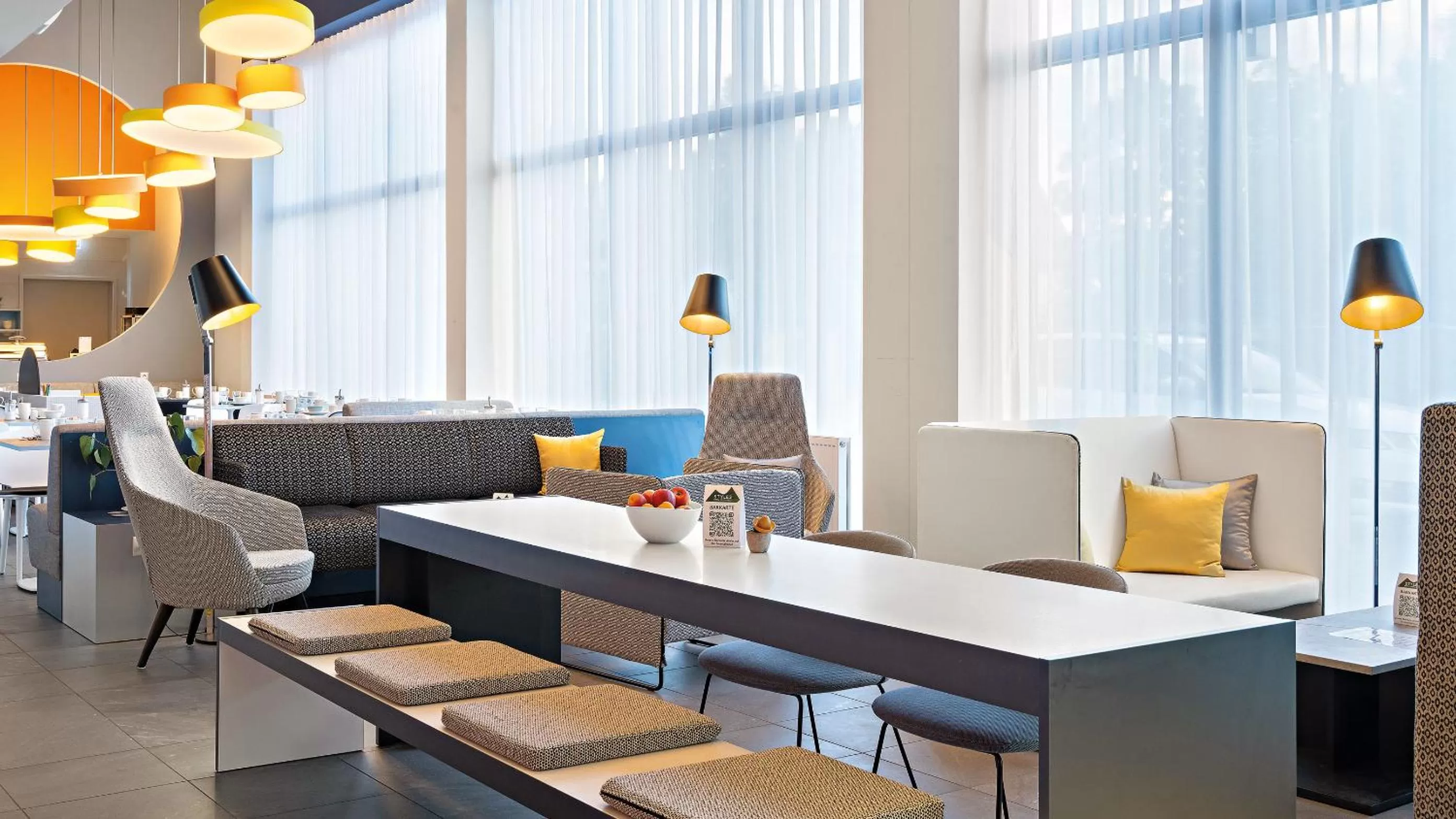 Lobby or reception in Hey Lou Hotel Nördlingen