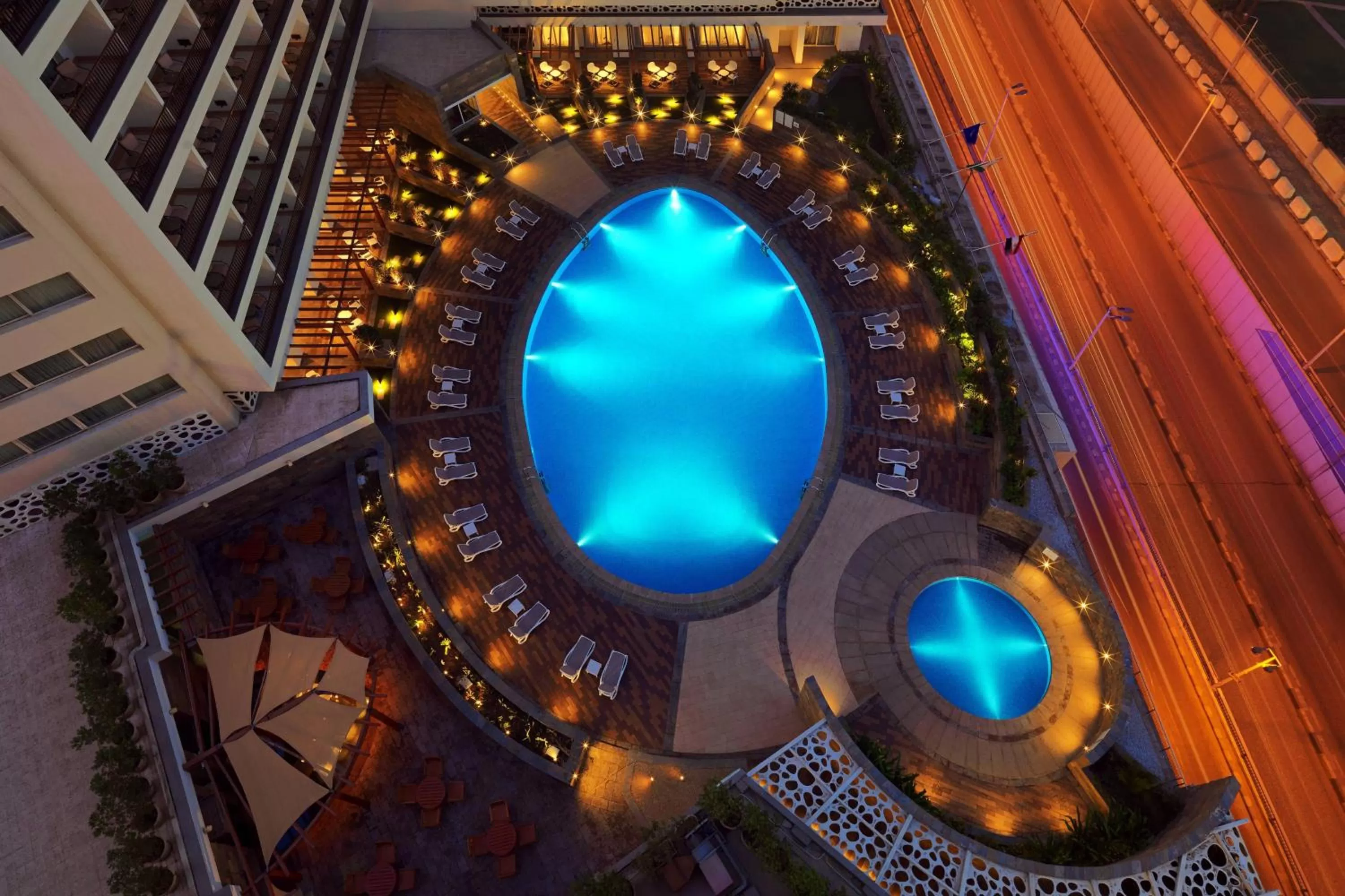 Swimming pool in Sheraton Cairo Hotel & Casino