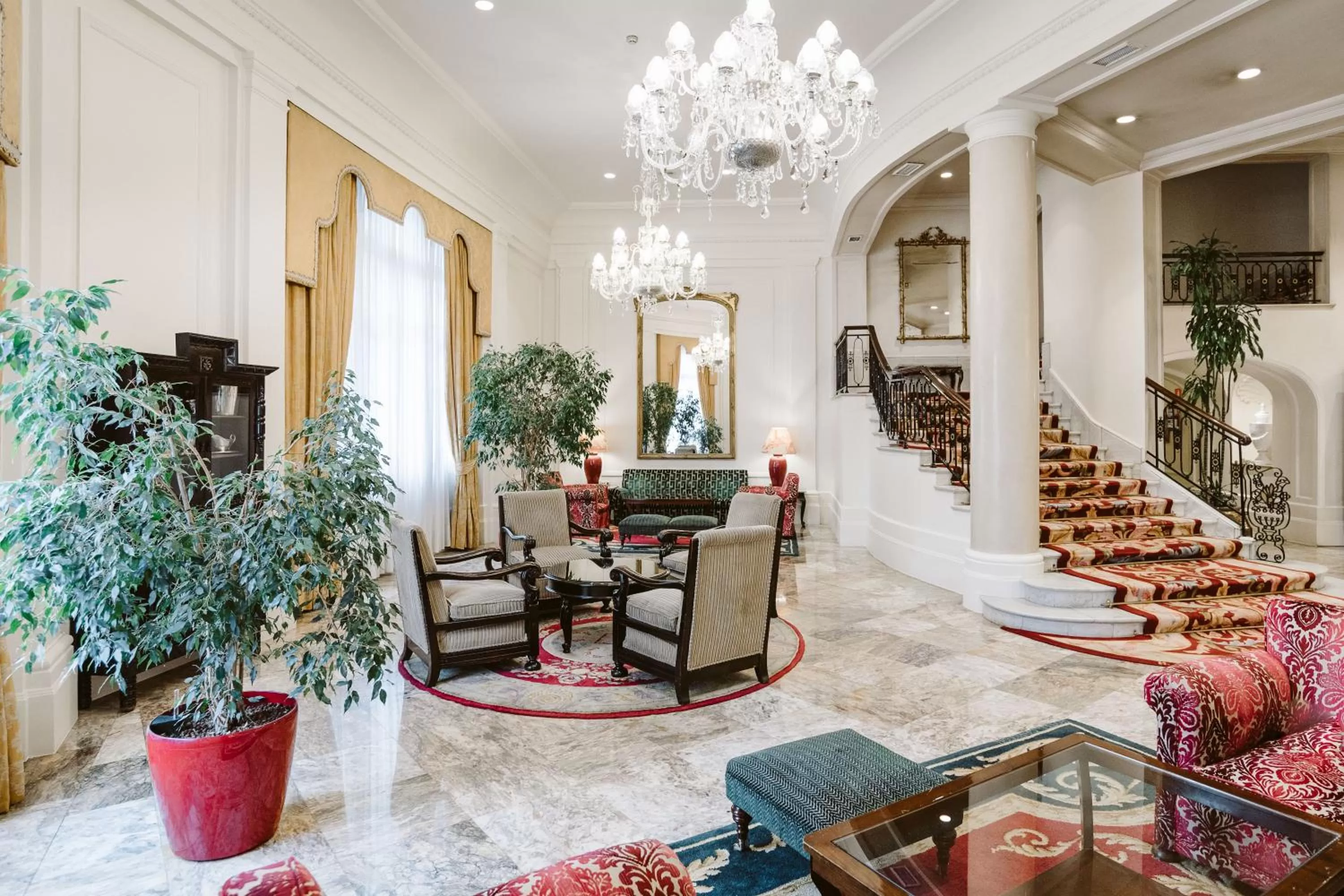 Lobby or reception in Hotel Carlton