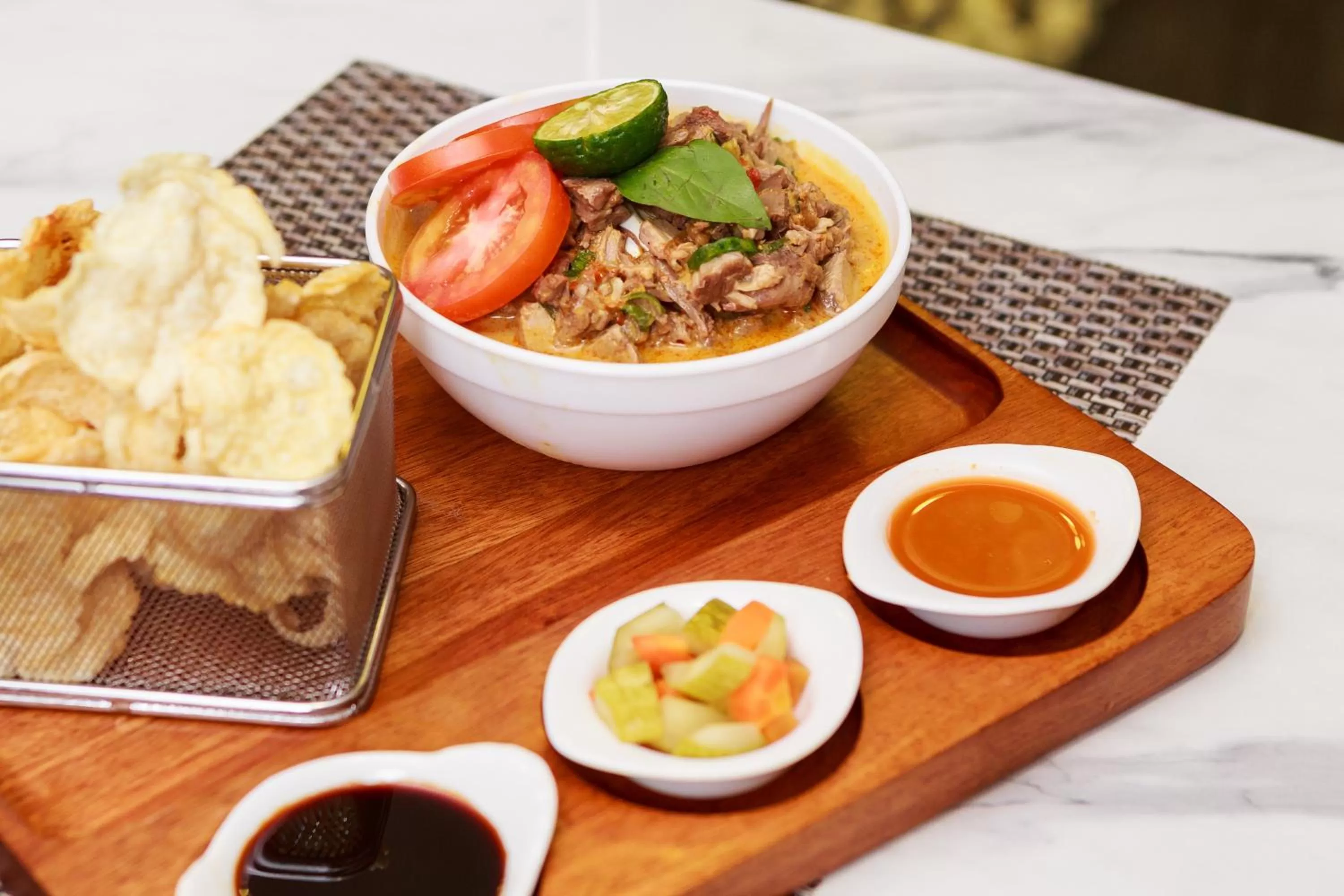 Food close-up in Sahid Serpong