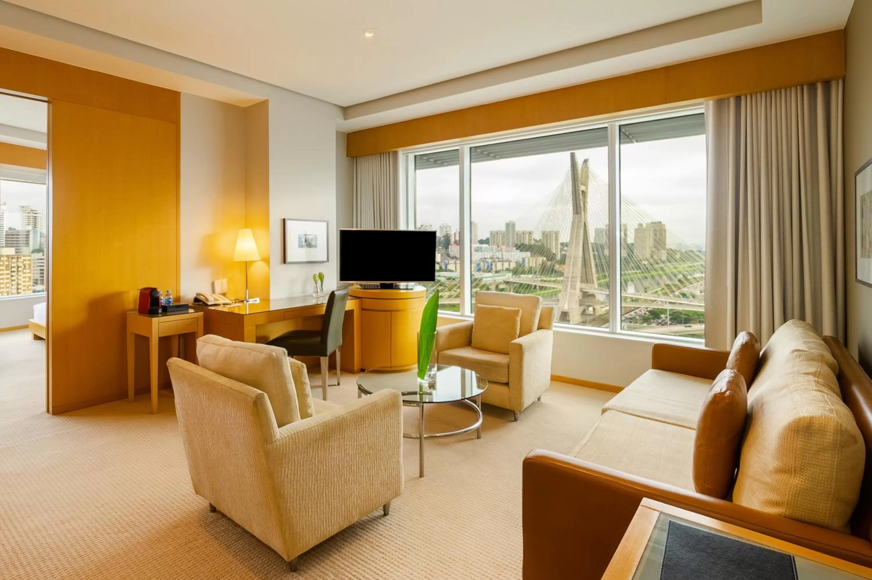 Living room in Grand Hyatt São Paulo