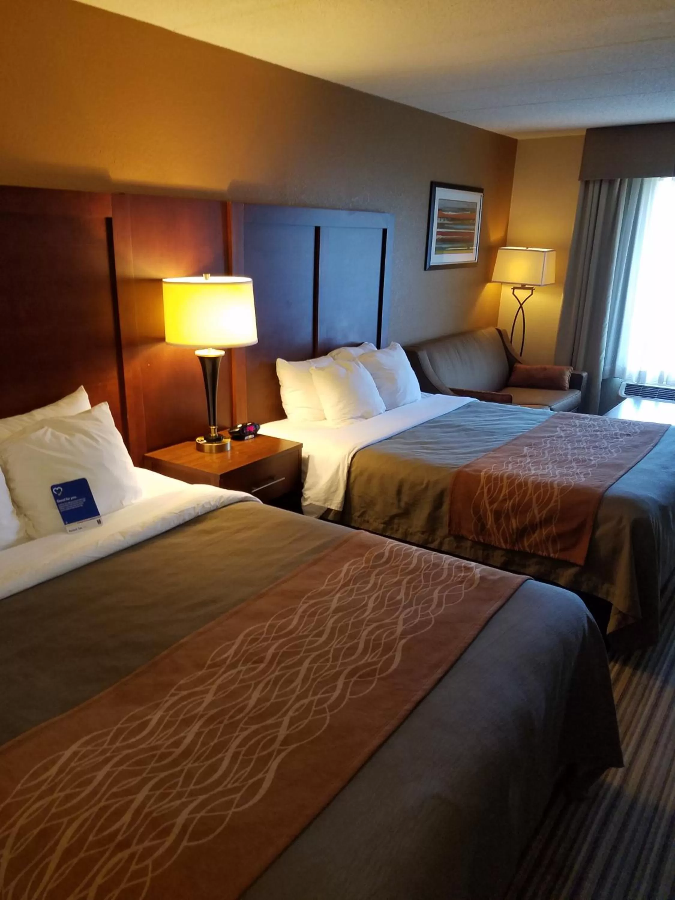 Bed in Comfort Inn Hummelstown near the Park - Hershey