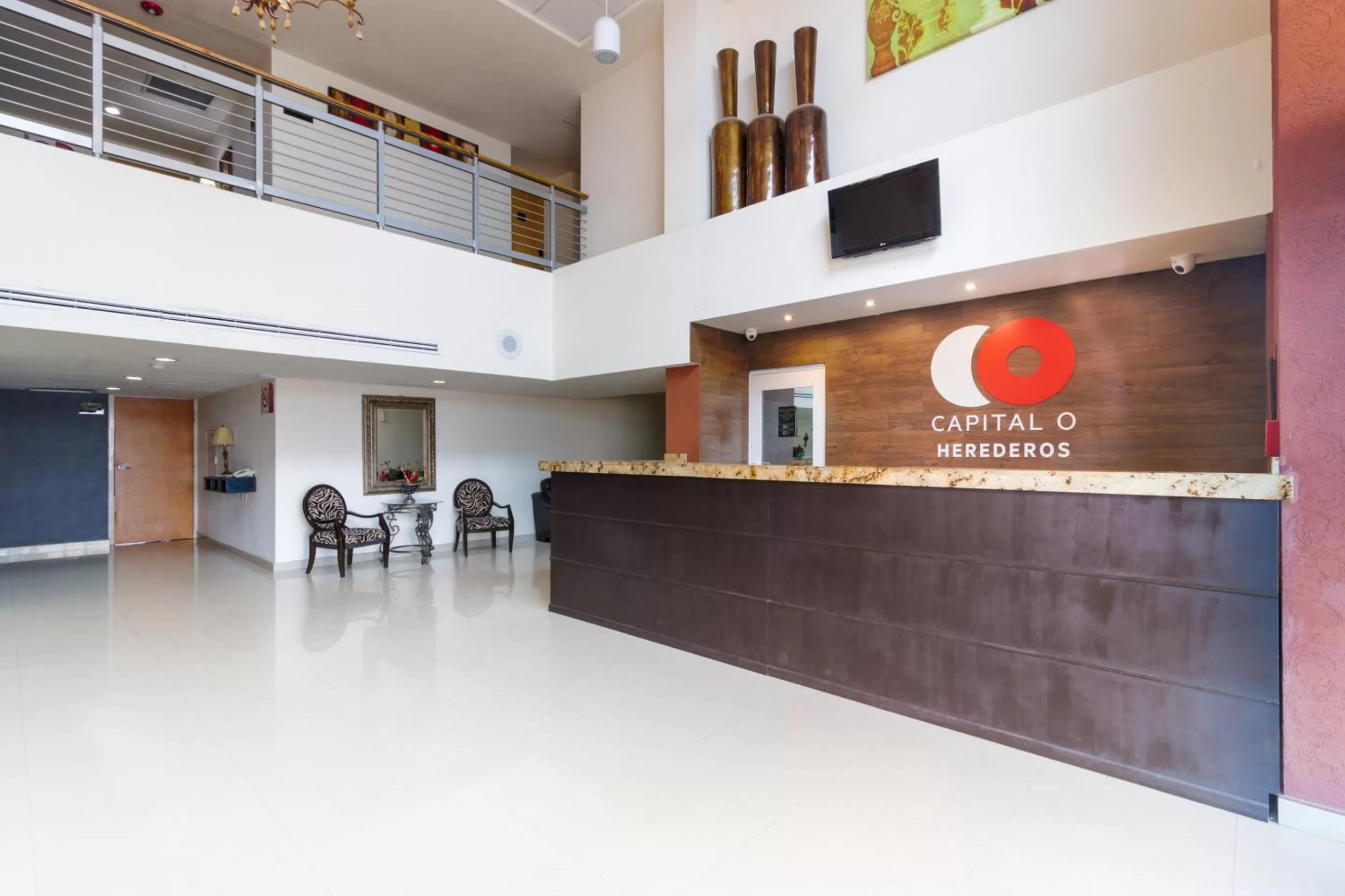 Lobby or reception, Lobby/Reception in Capital O Hotel Herederos, Piedras Negras