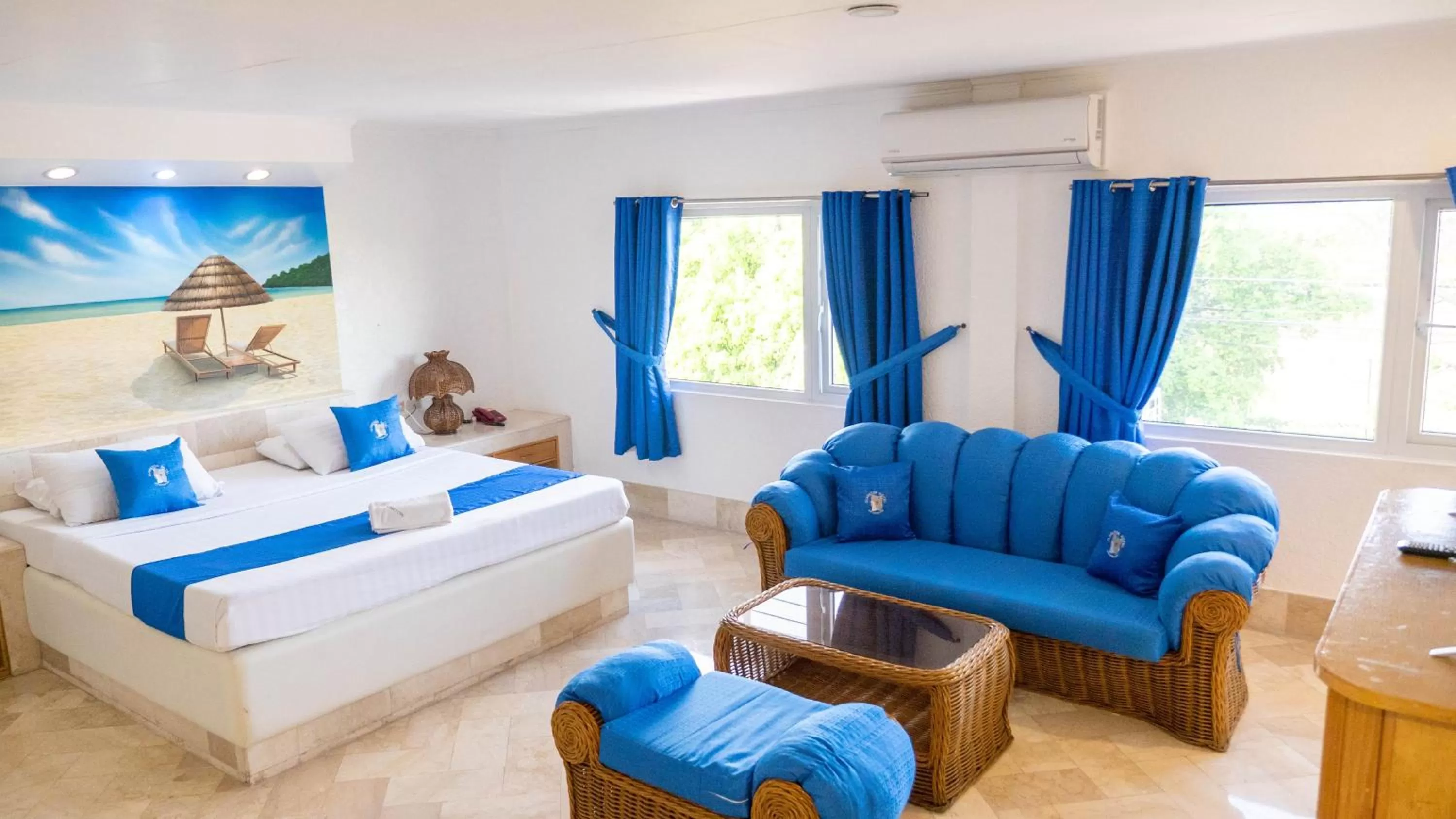 Bed in Clarkton Hotel Apartment