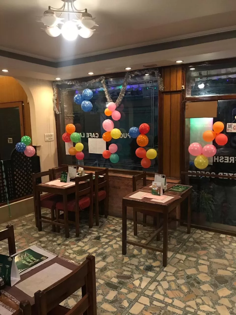 Seating area in Hotel Earth House