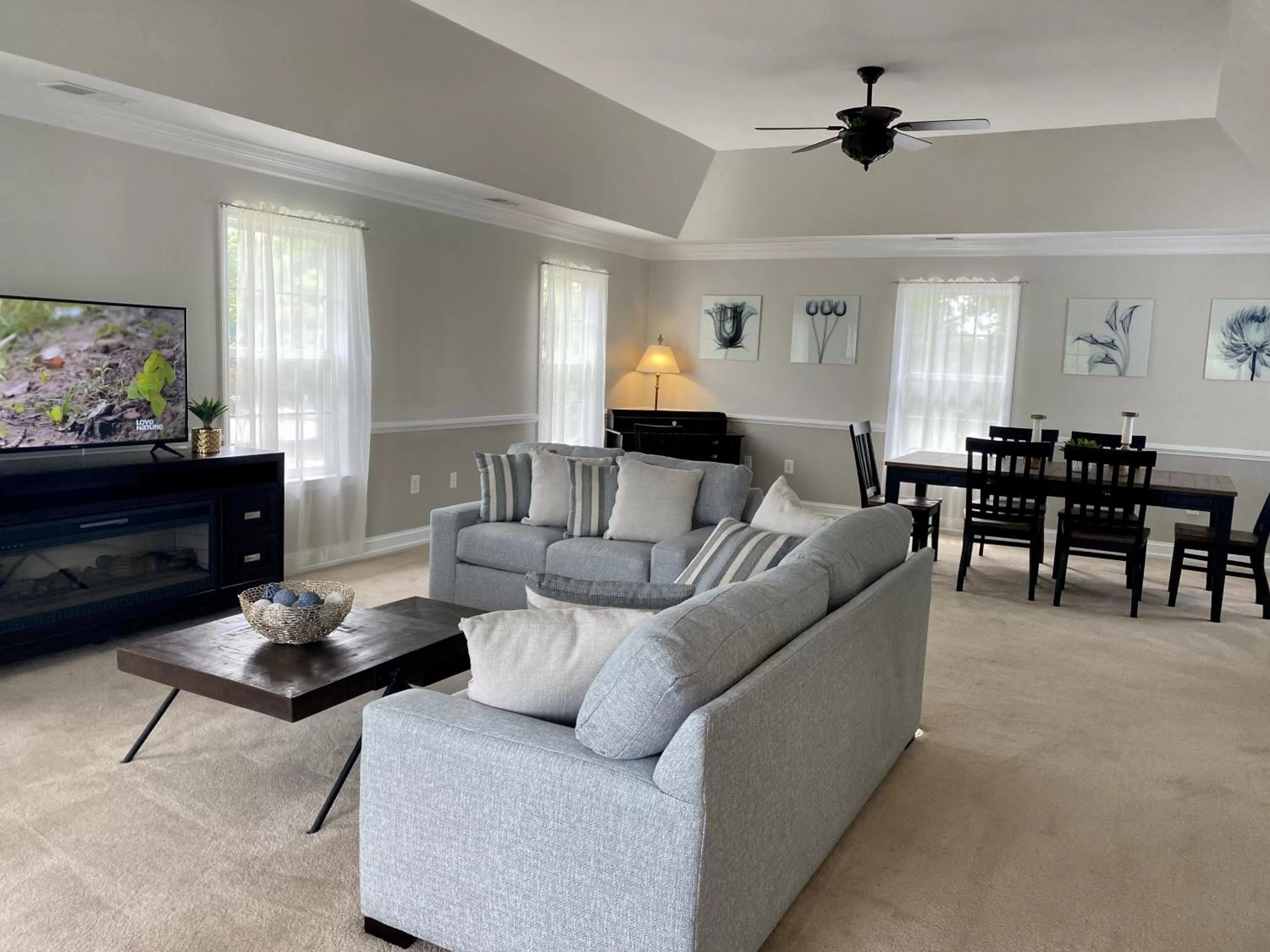 Seating Area in The Cypress Inn