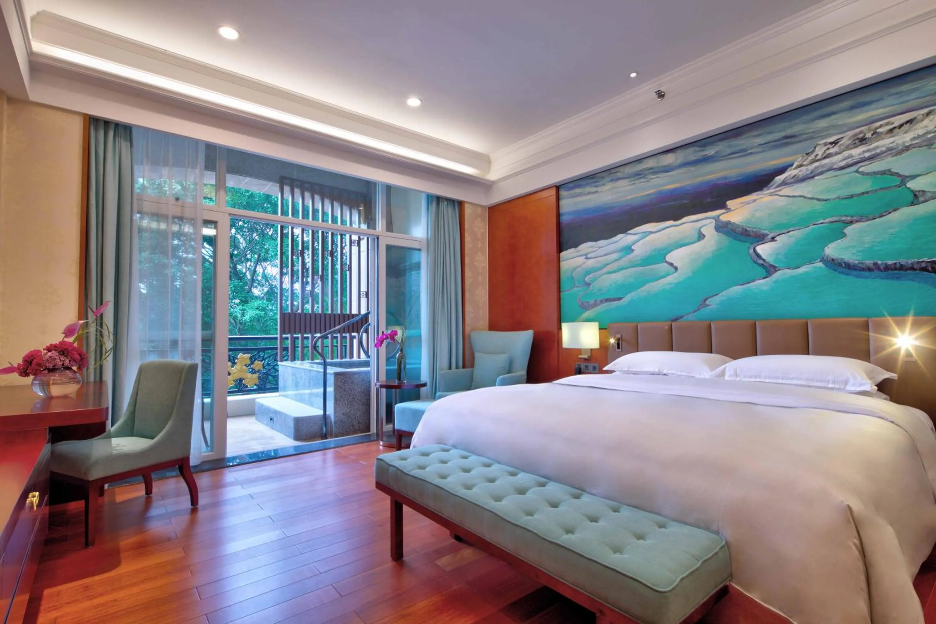 Hot Spring Bath in Good View Hotel Tangxia - 15 mins drive from Dongguan South Railway Station