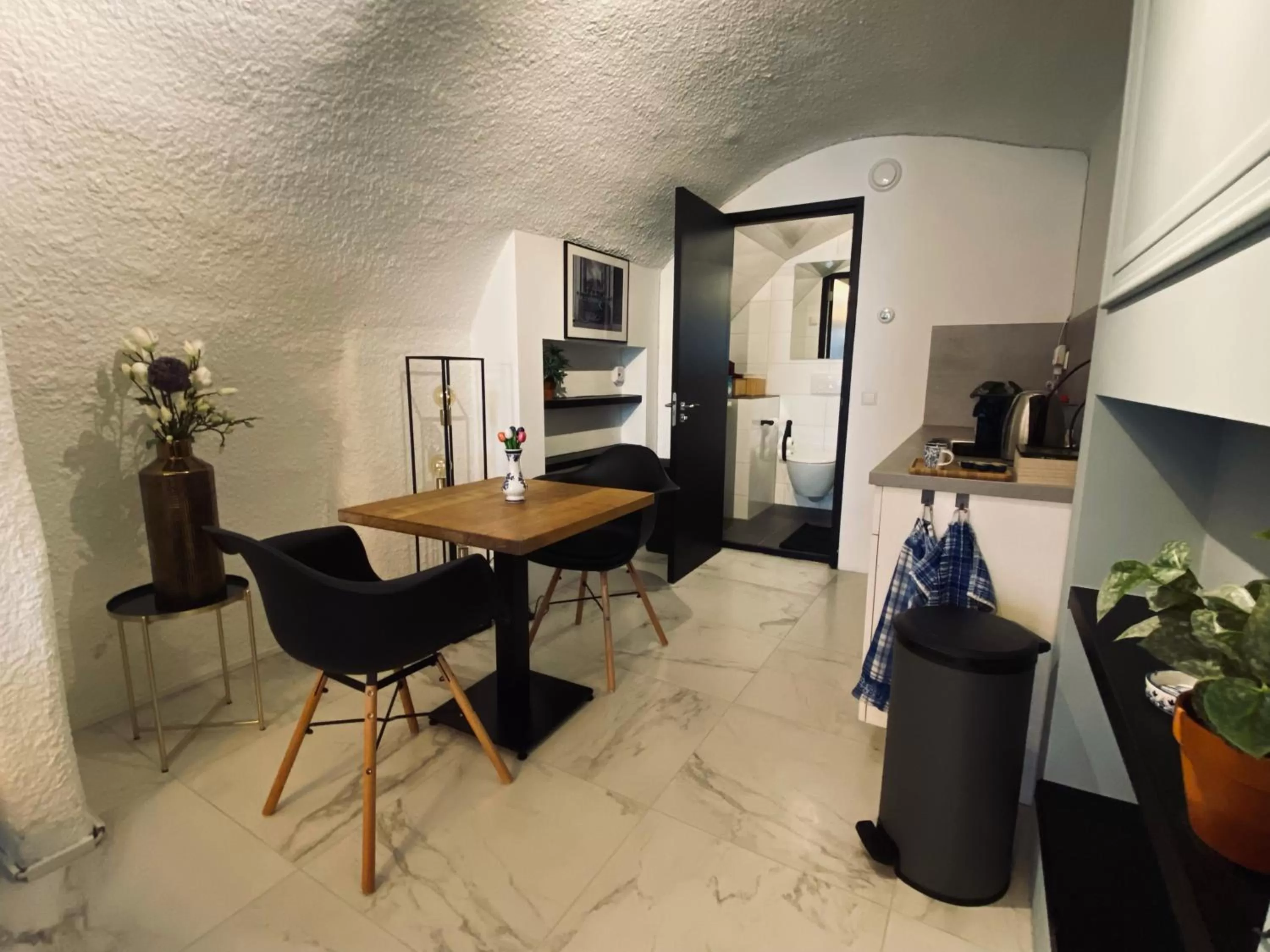 Dining Area in Slapen onder de Dom