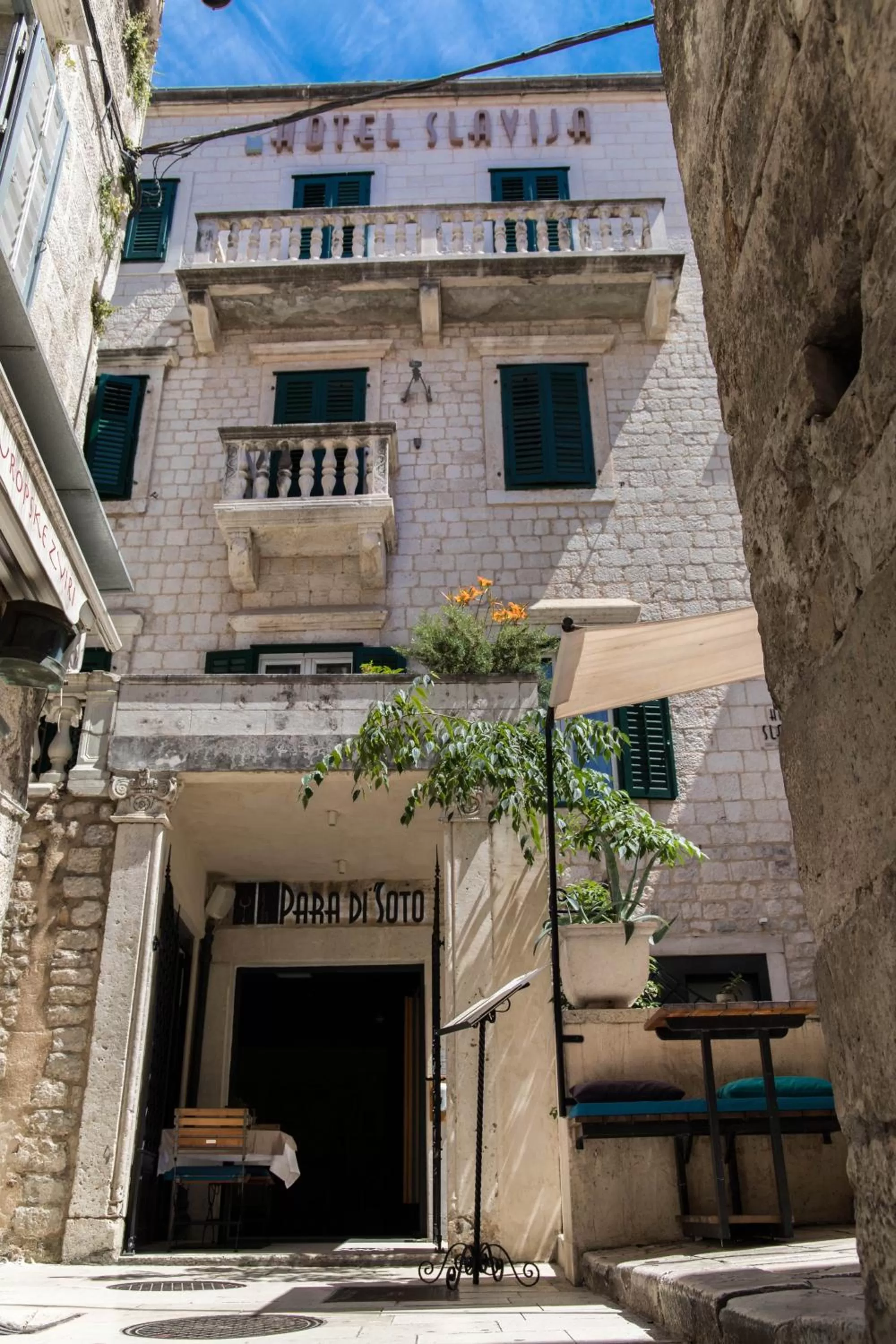 Property building in Slavija Culture Heritage Hotel