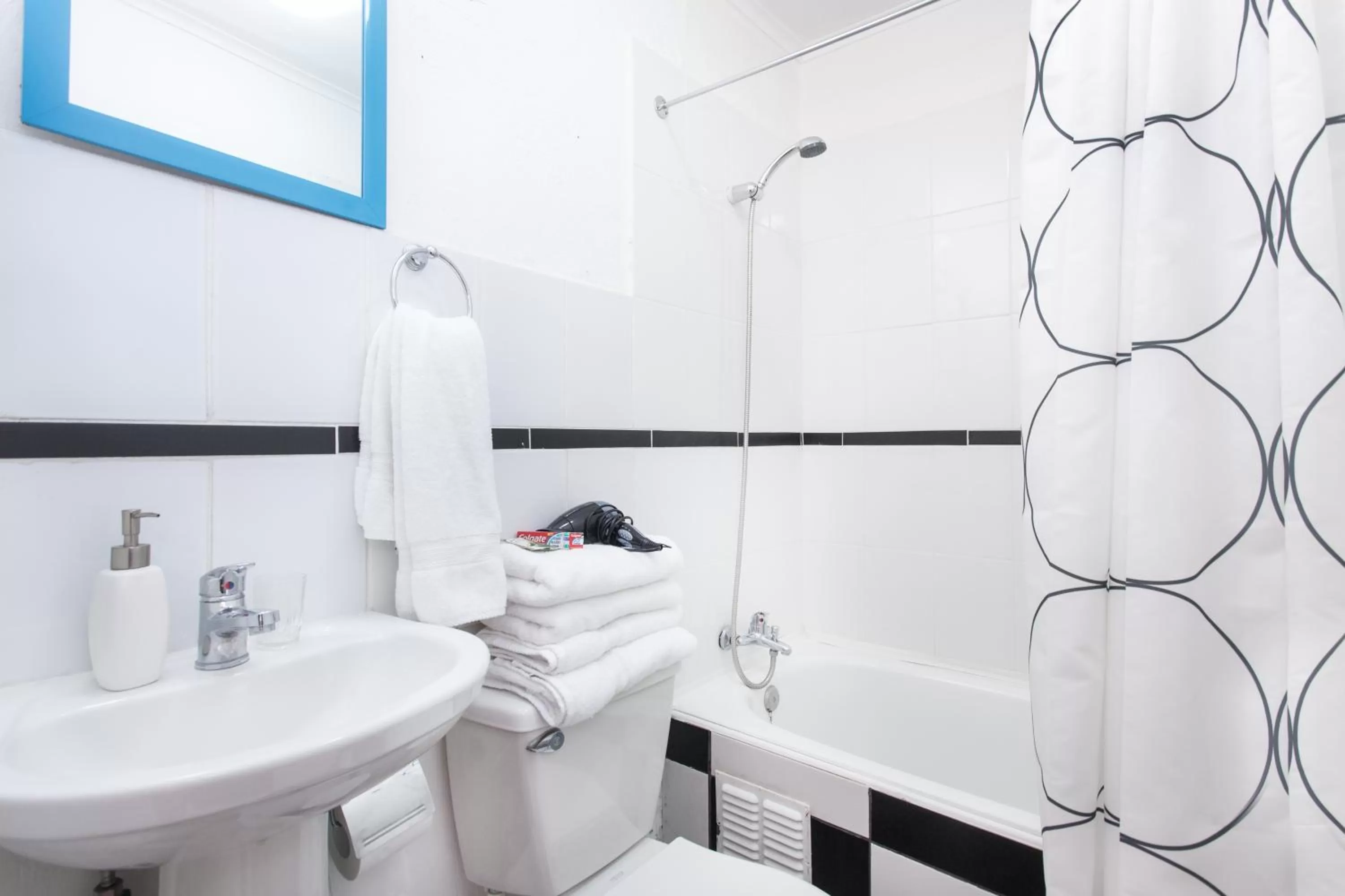 Bathroom in ITALIA SUITE B&B habitaciones con baño privado y aire acondicionado