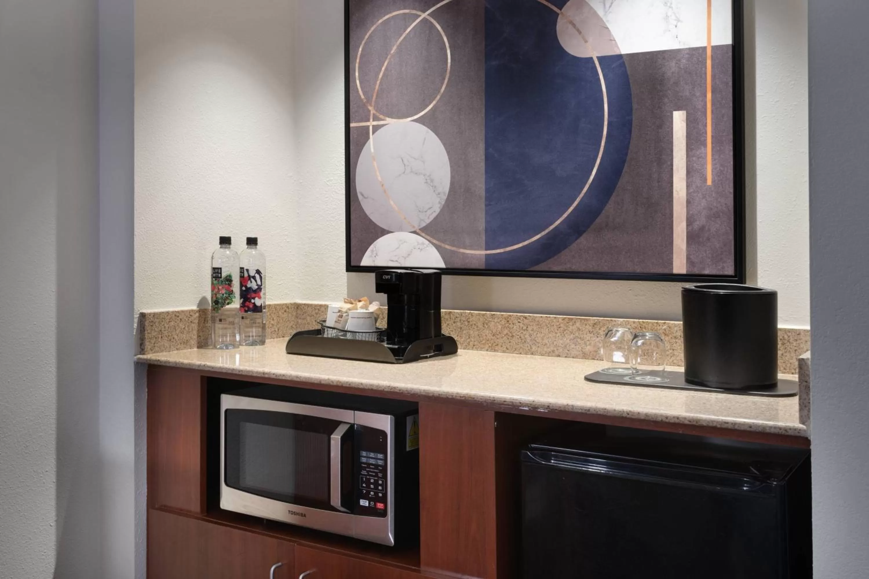 Kitchen or kitchenette in Courtyard St. Petersburg Clearwater