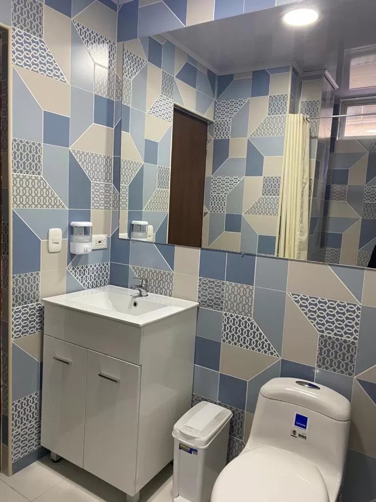 Bathroom in Hotel Bogota - Fontana Di Trevi by On Holidays