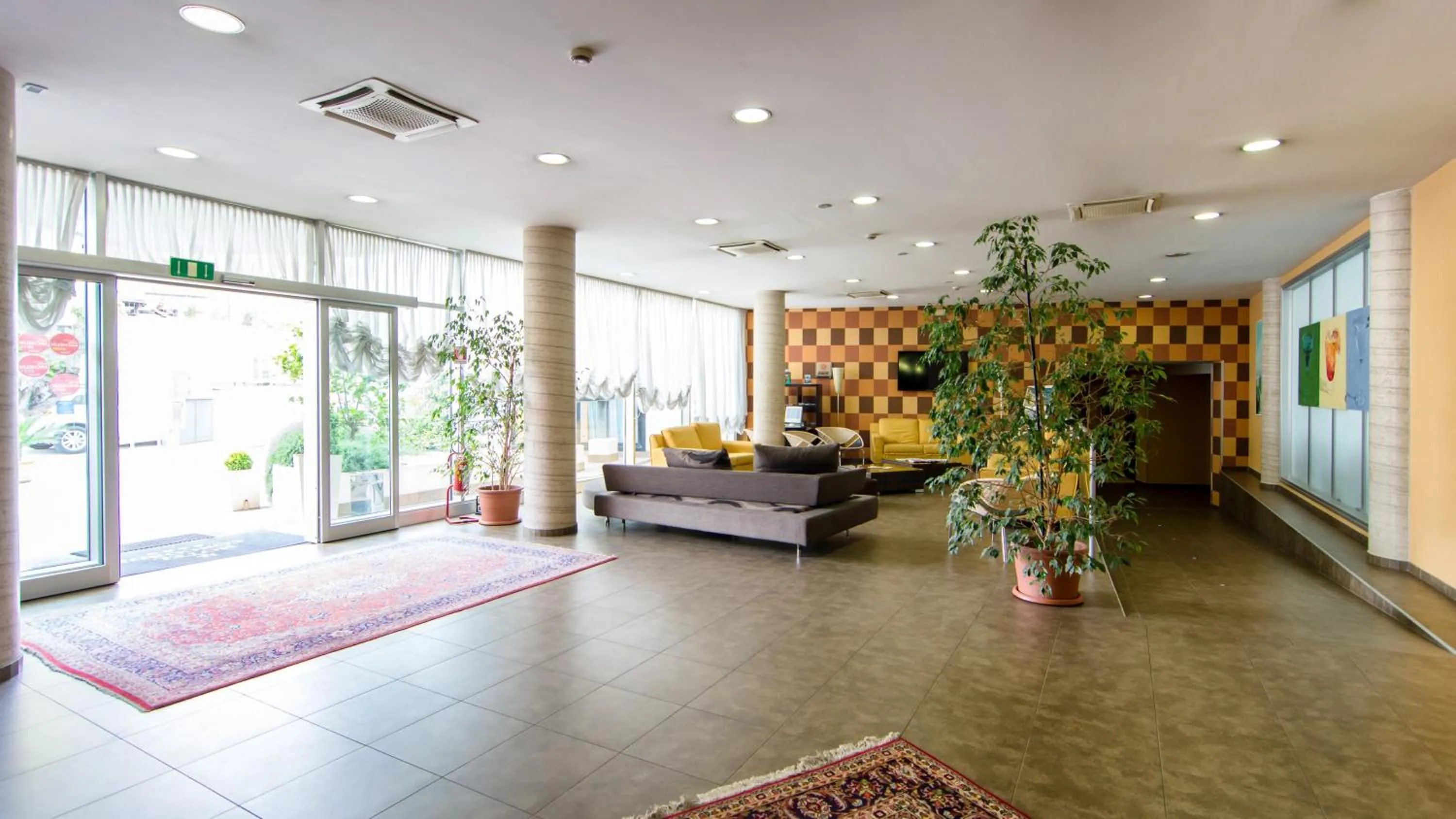 Lobby or reception in Hotel Concorde