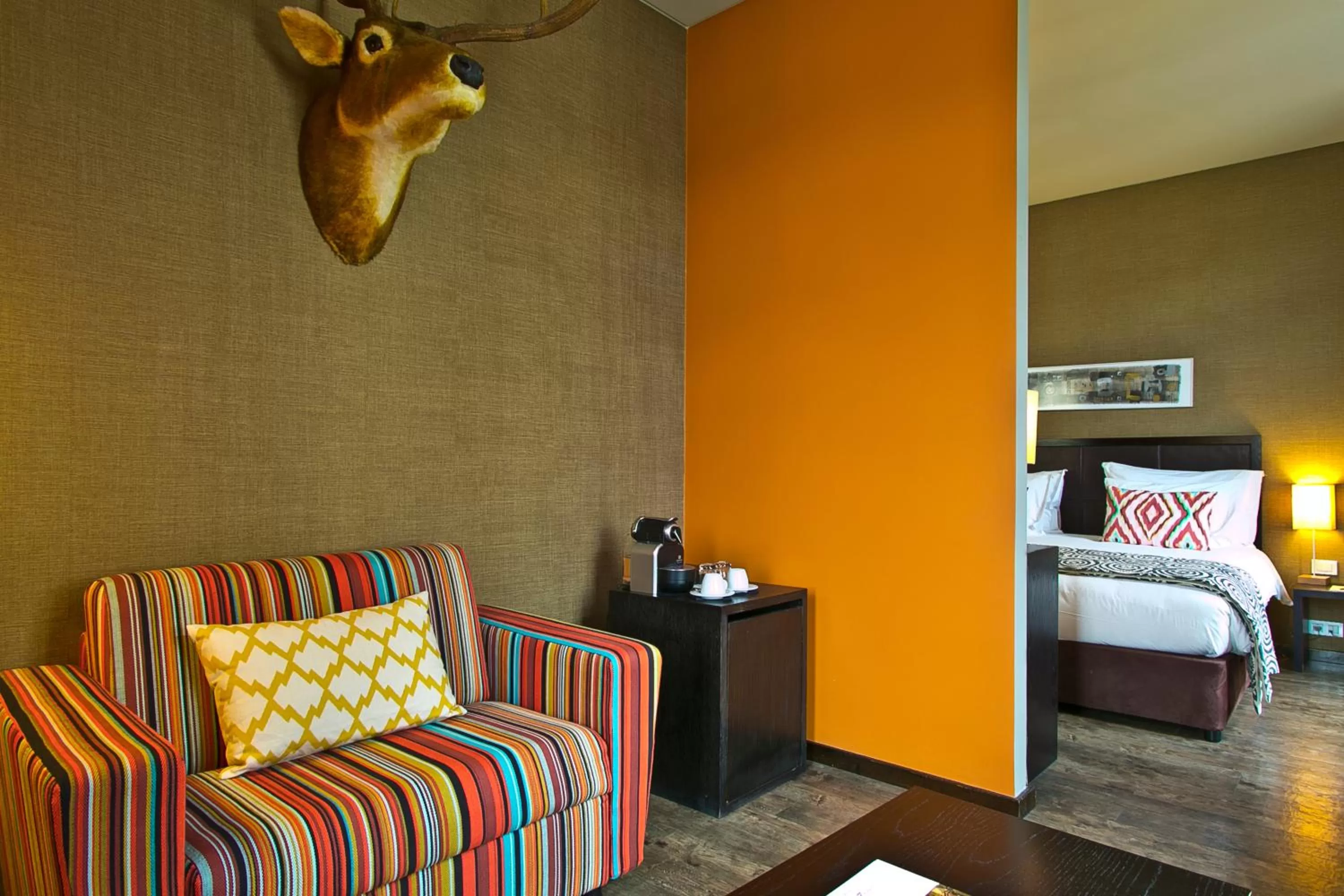 Photo of the whole room, Bed in Internacional Design Hotel